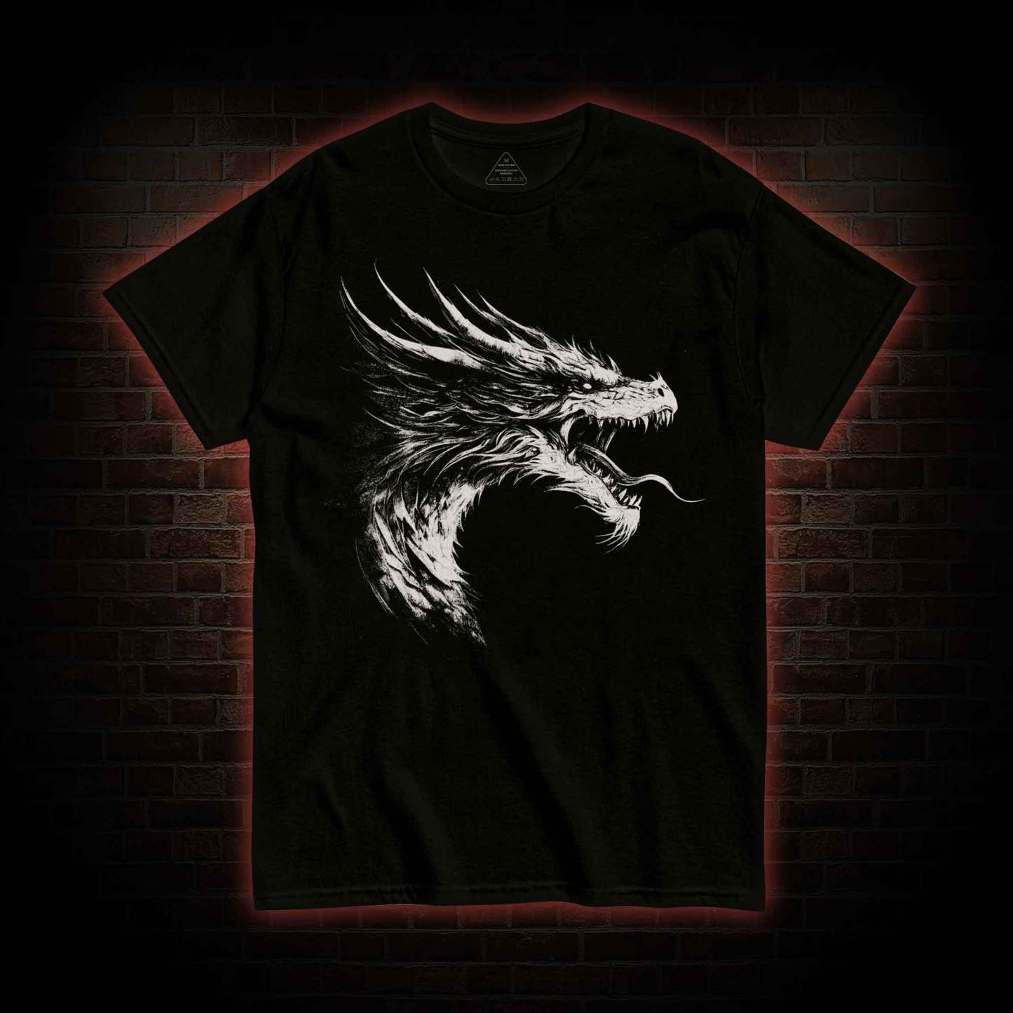 Dragon Vintage T-shirt with Dark Style
