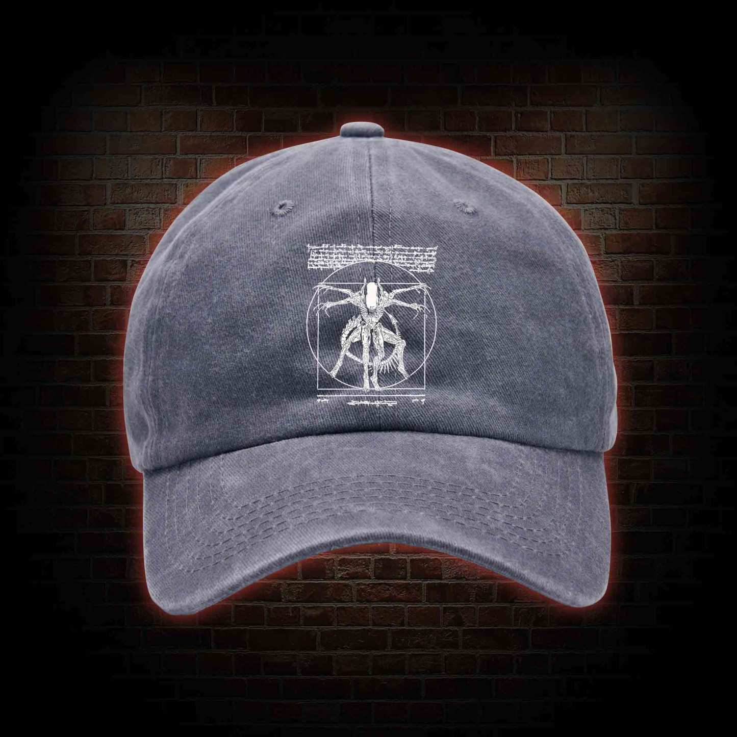 Alien Washed Vintage Baseball Cap