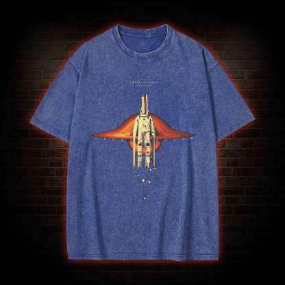 Love Transcends Space And Time Washed T-shirt