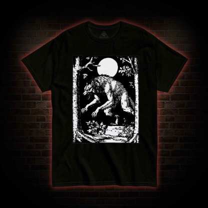Werewolf Creepy T-shirt 