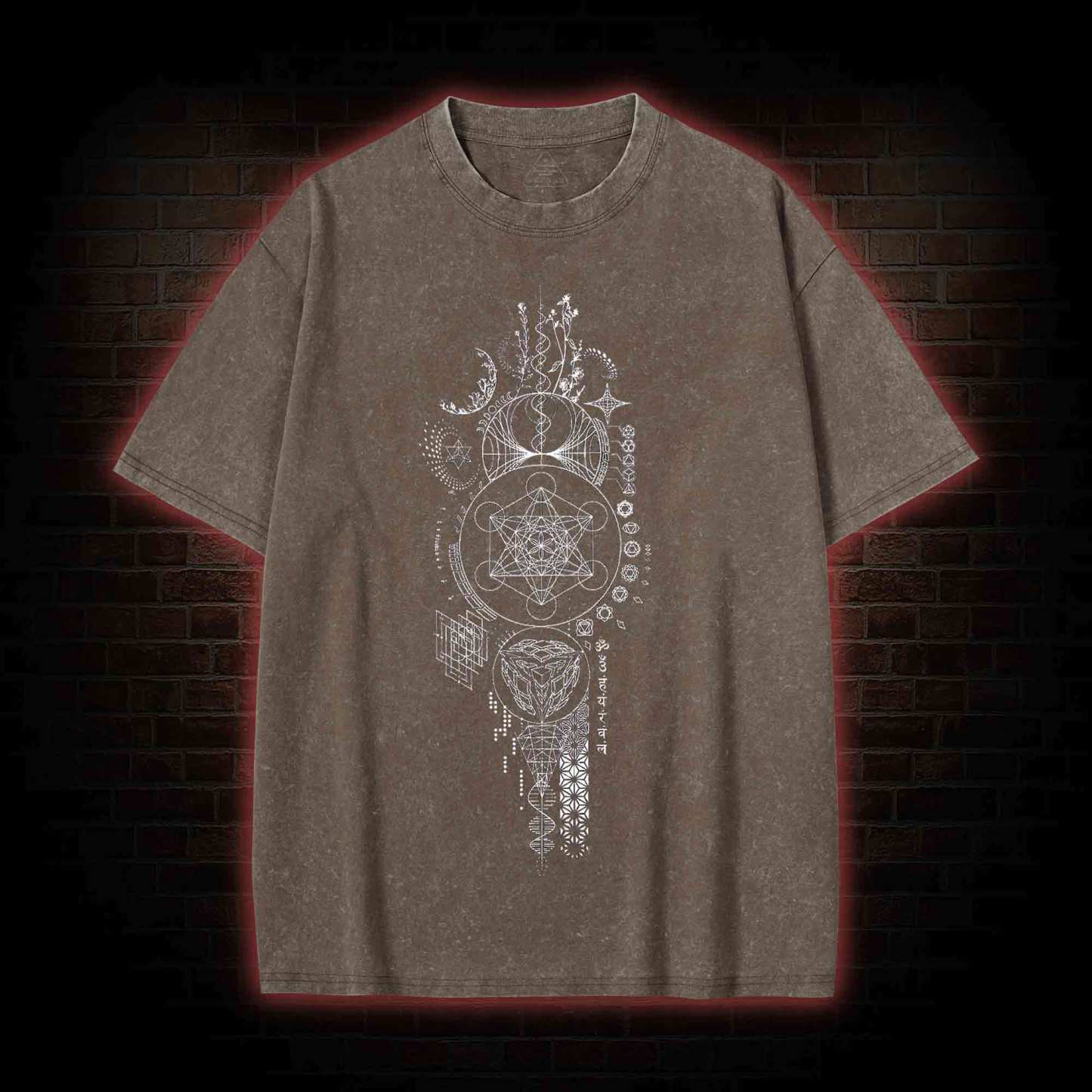 Sacred Geometry Washed T-shirt