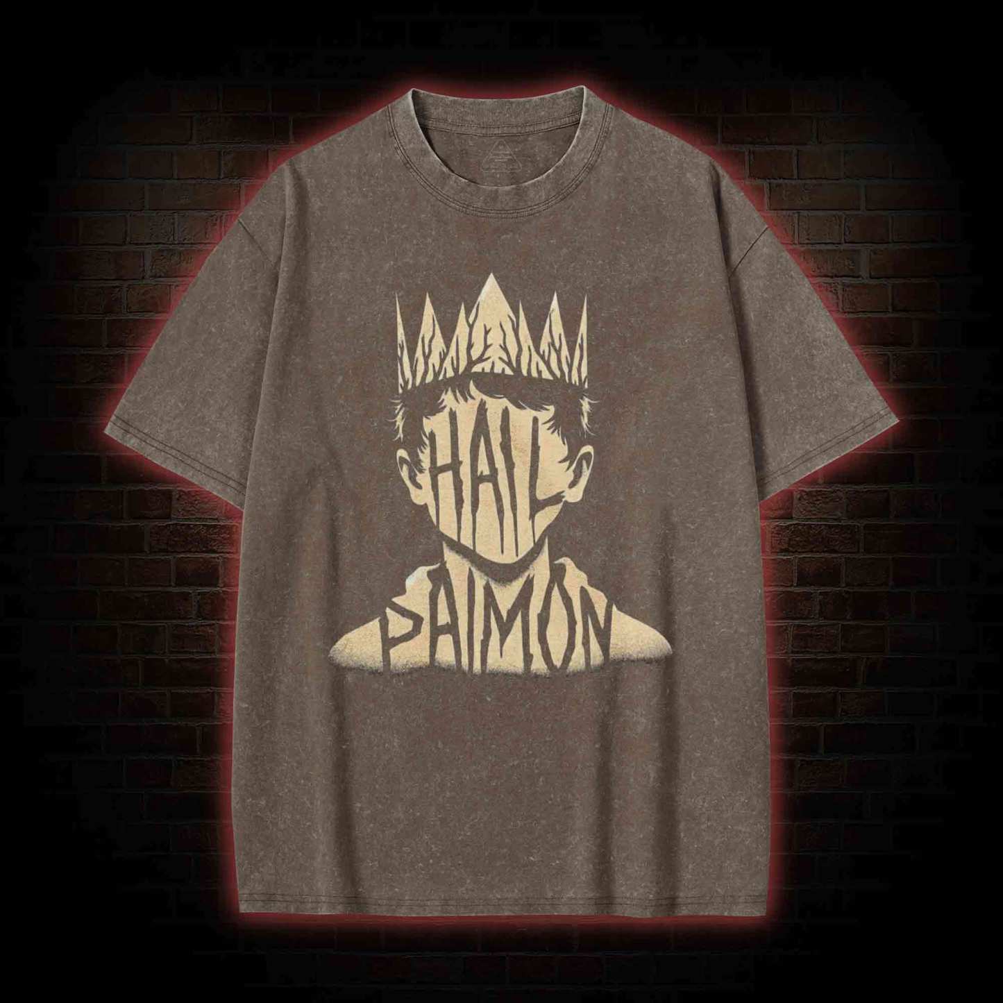 Hail Paimon Washed T-shirt