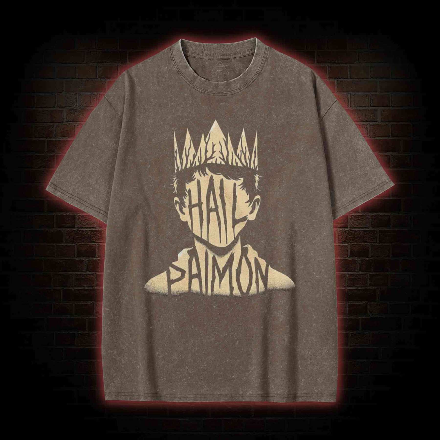 Hail Paimon Washed T-shirt