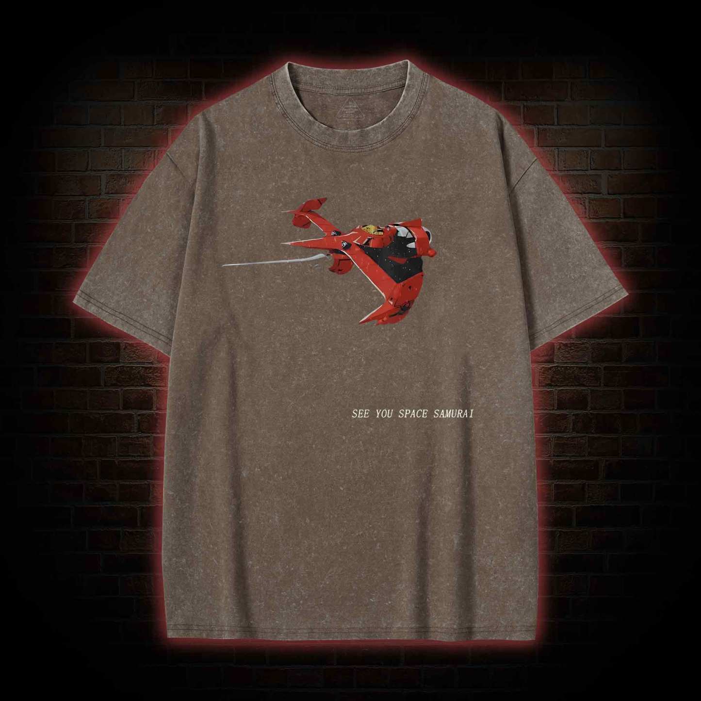 See You Space Samurai Washed T-shirt