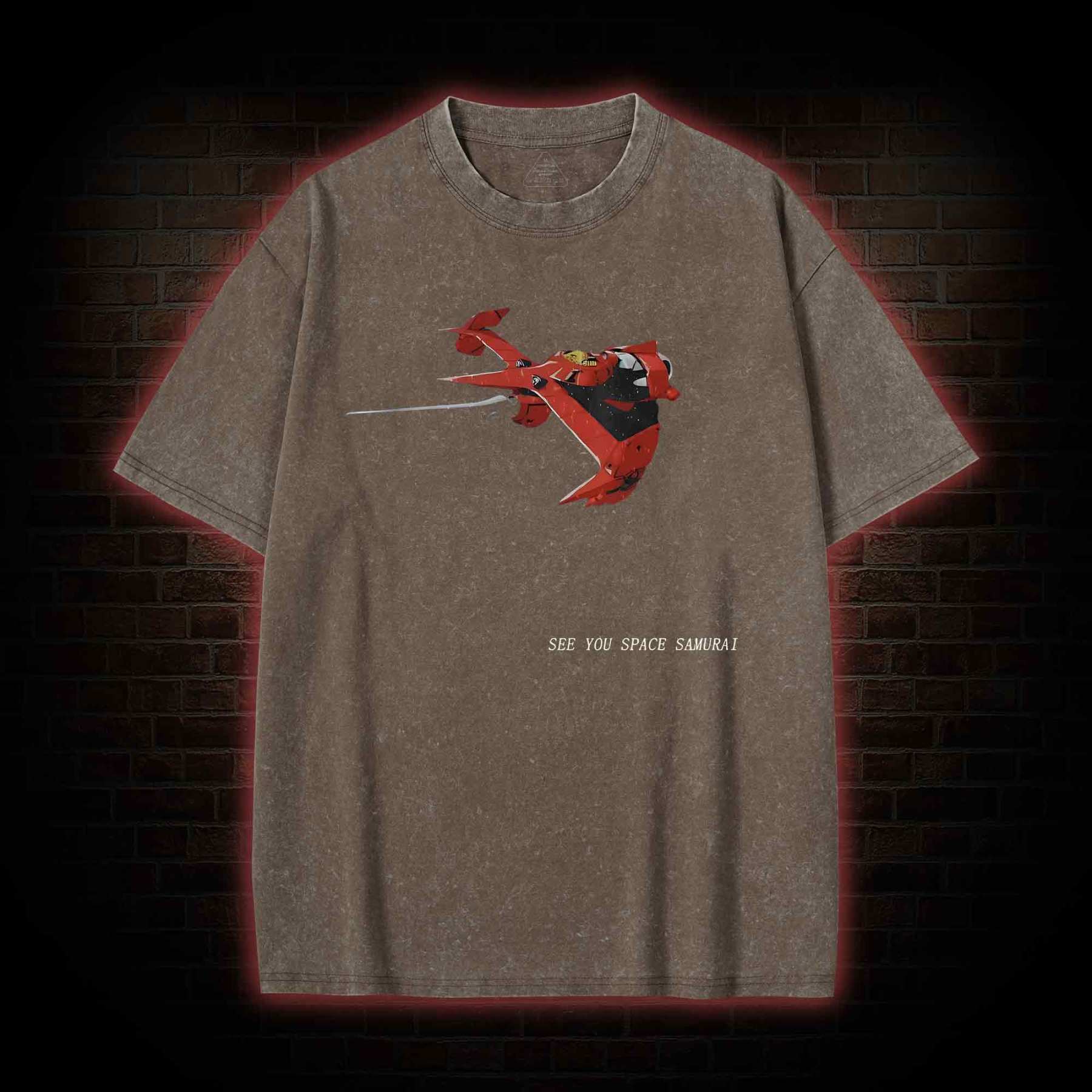 See You Space Samurai Washed T-shirt
