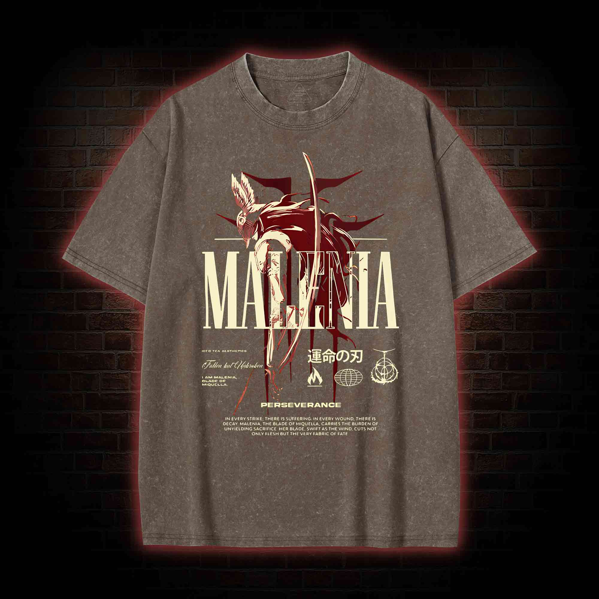 Cursed Goddess Washed T-shirt