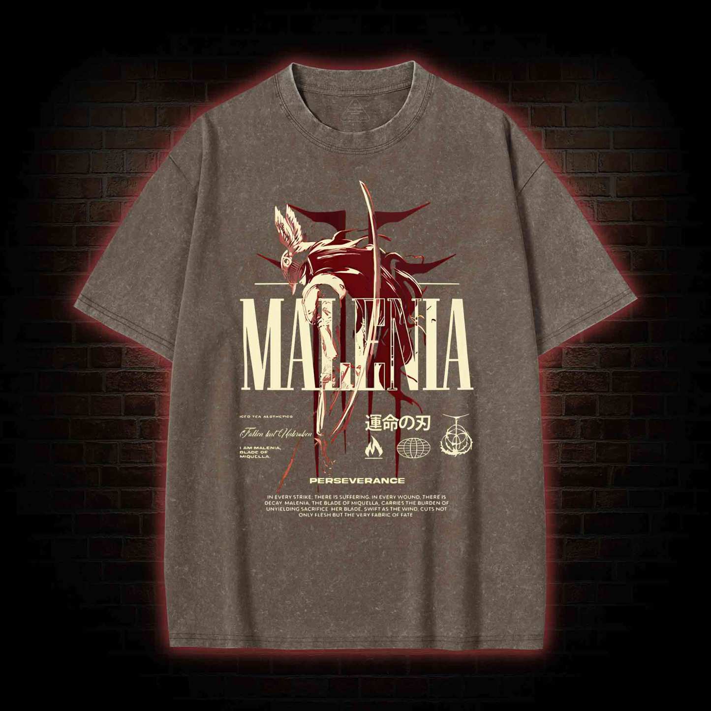 Cursed Goddess Washed T-shirt