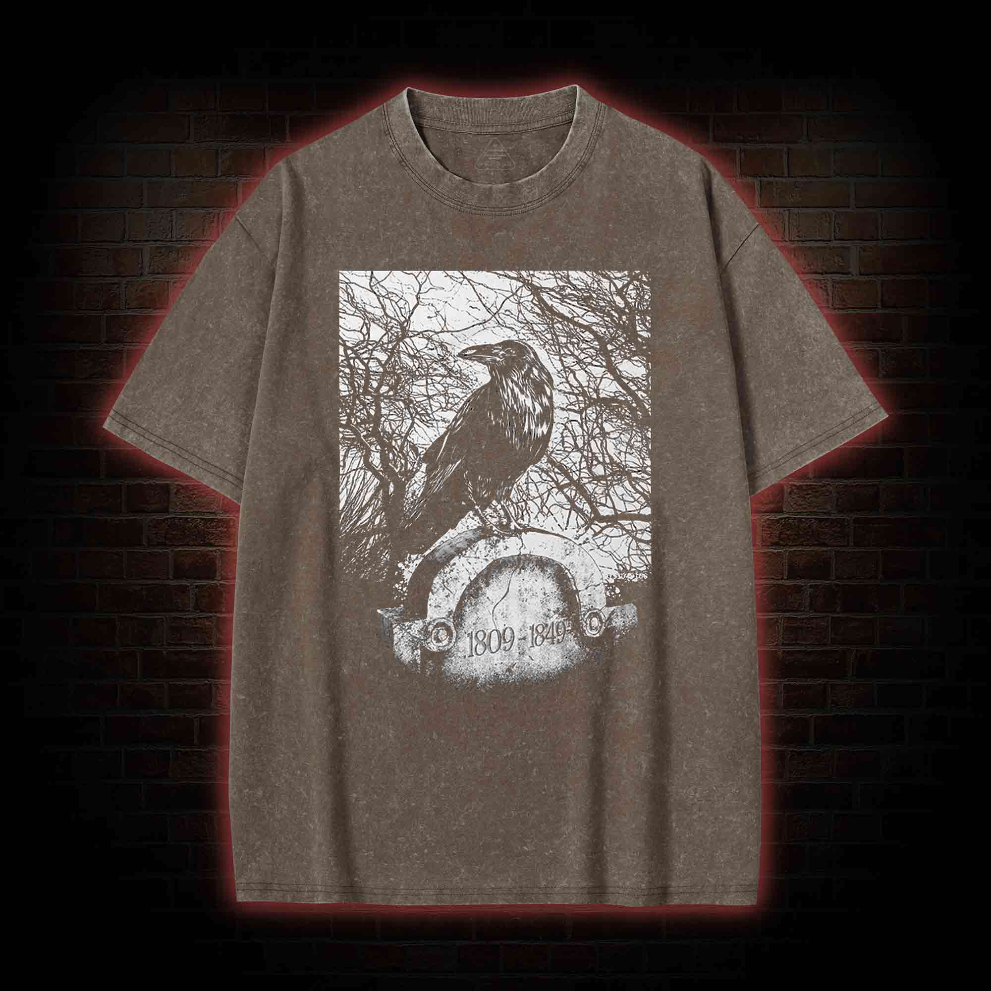 Death of the Poet Washed T-shirt