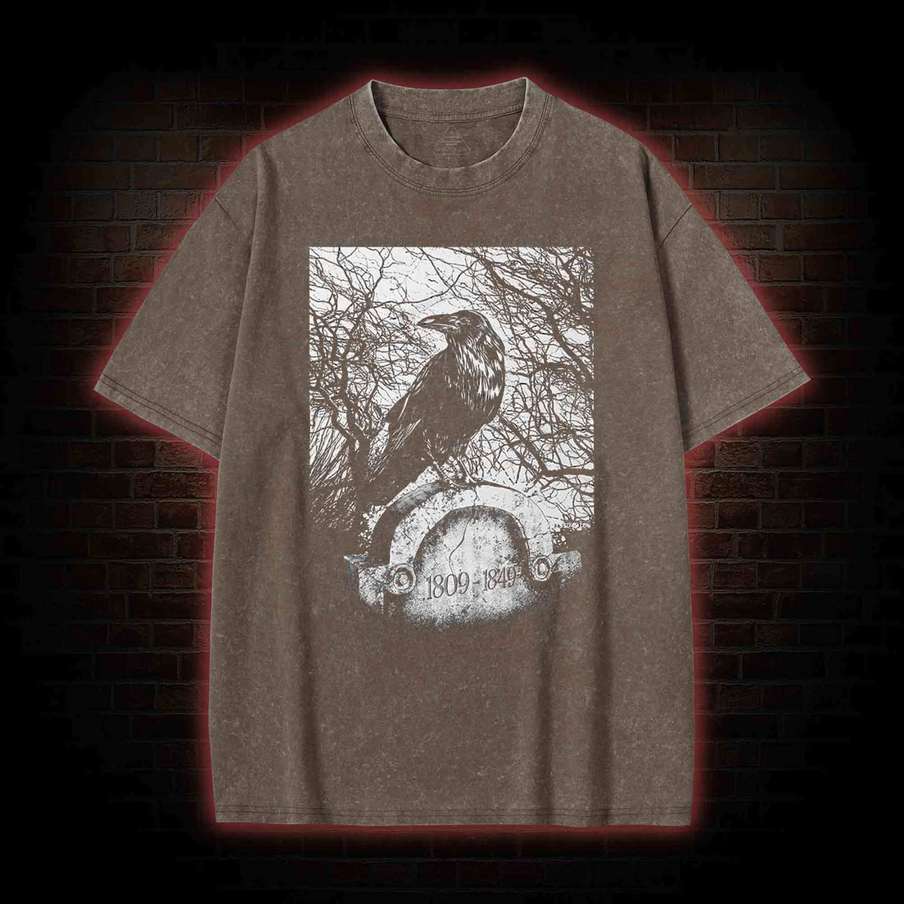 Death of the Poet Washed T-shirt
