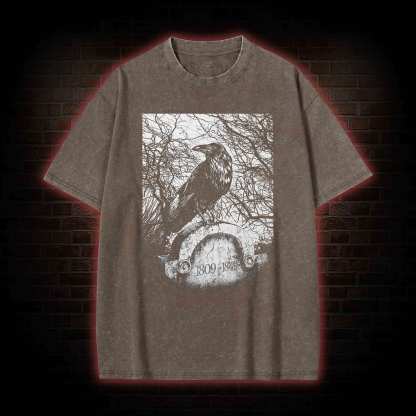 Death of the Poet Washed T-shirt