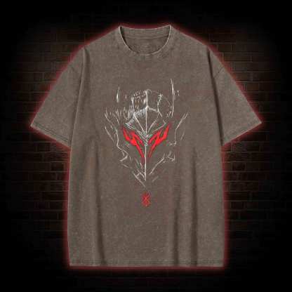 Berserker Mask Washed T-shirt