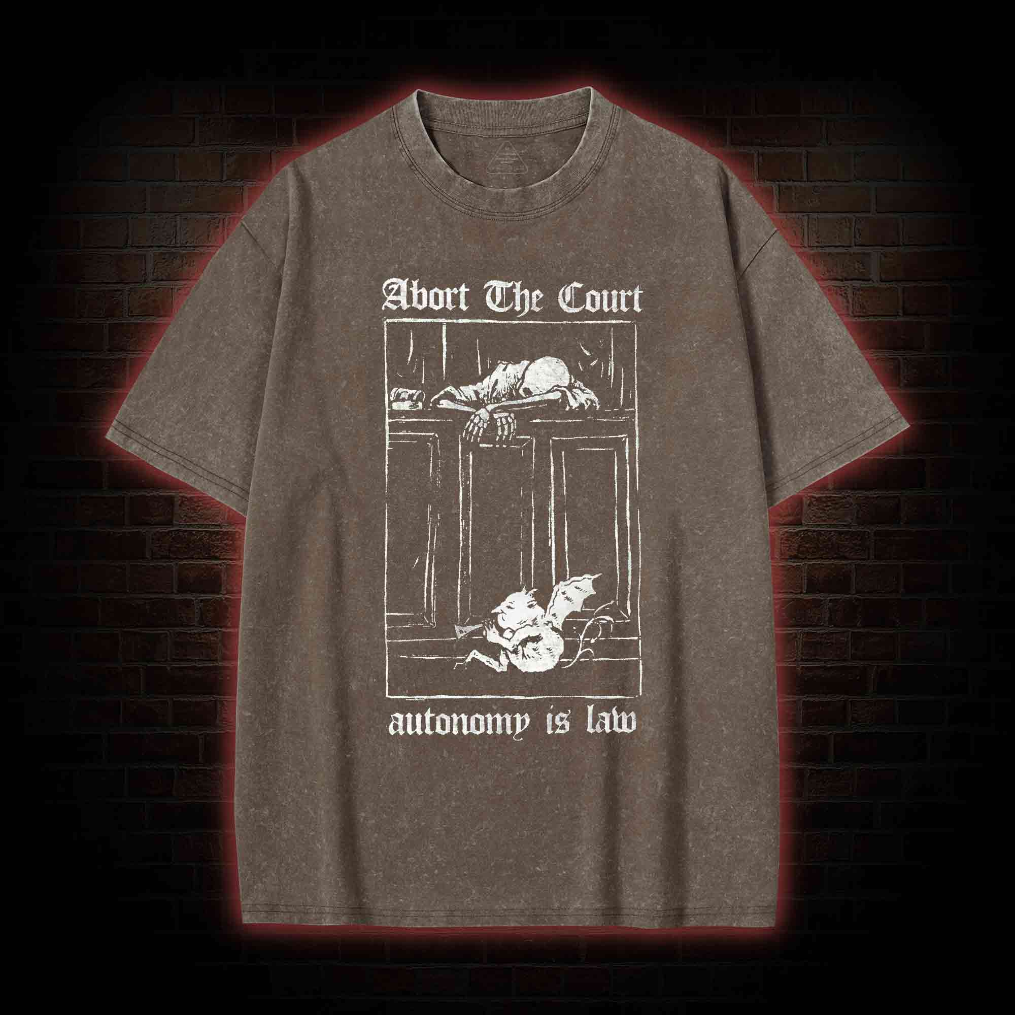 About The Court Washed T-shirt