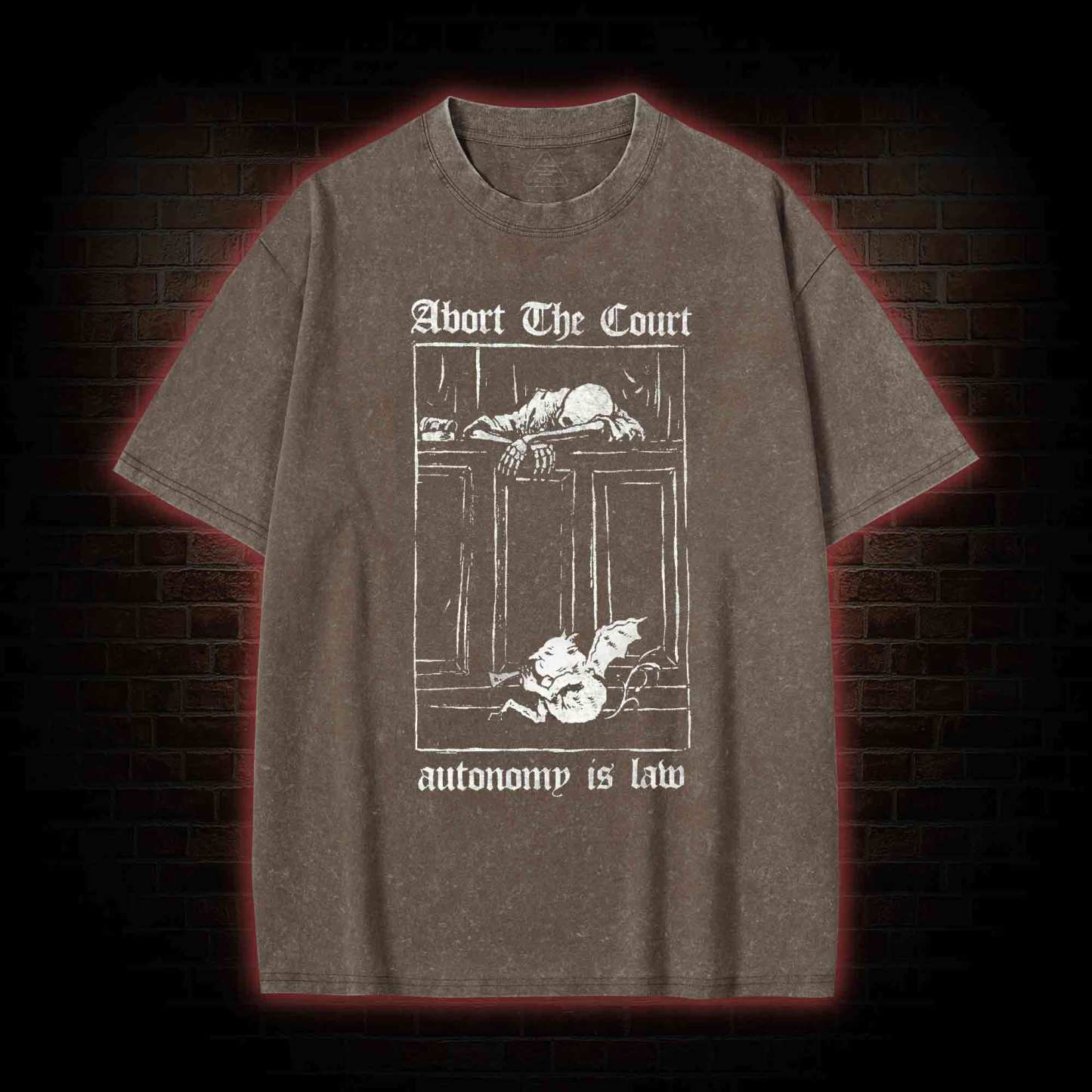 About The Court Washed T-shirt