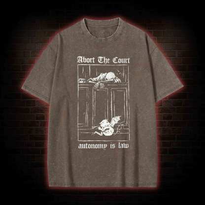 About The Court Washed T-shirt