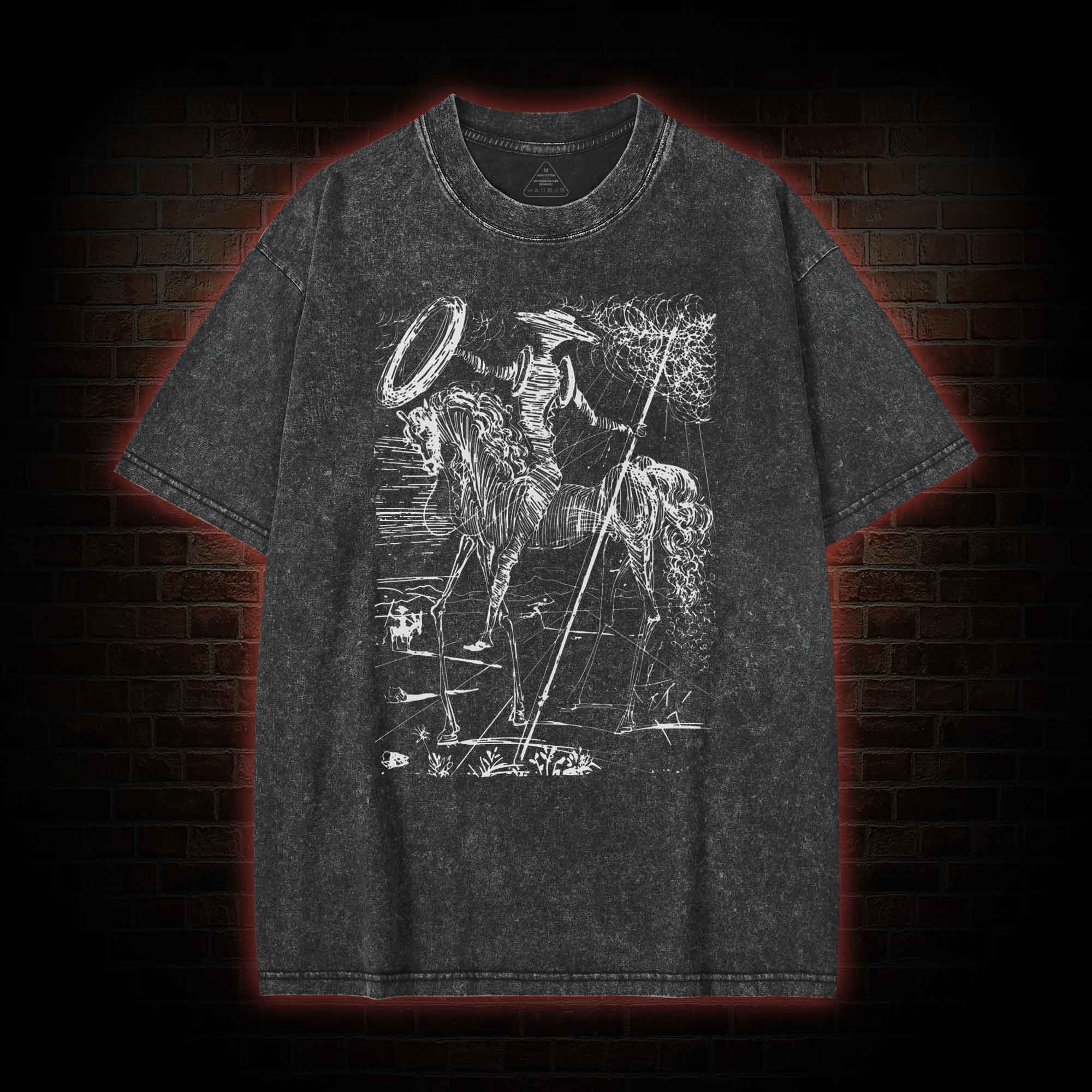 Don Quixote Washed T-shirt