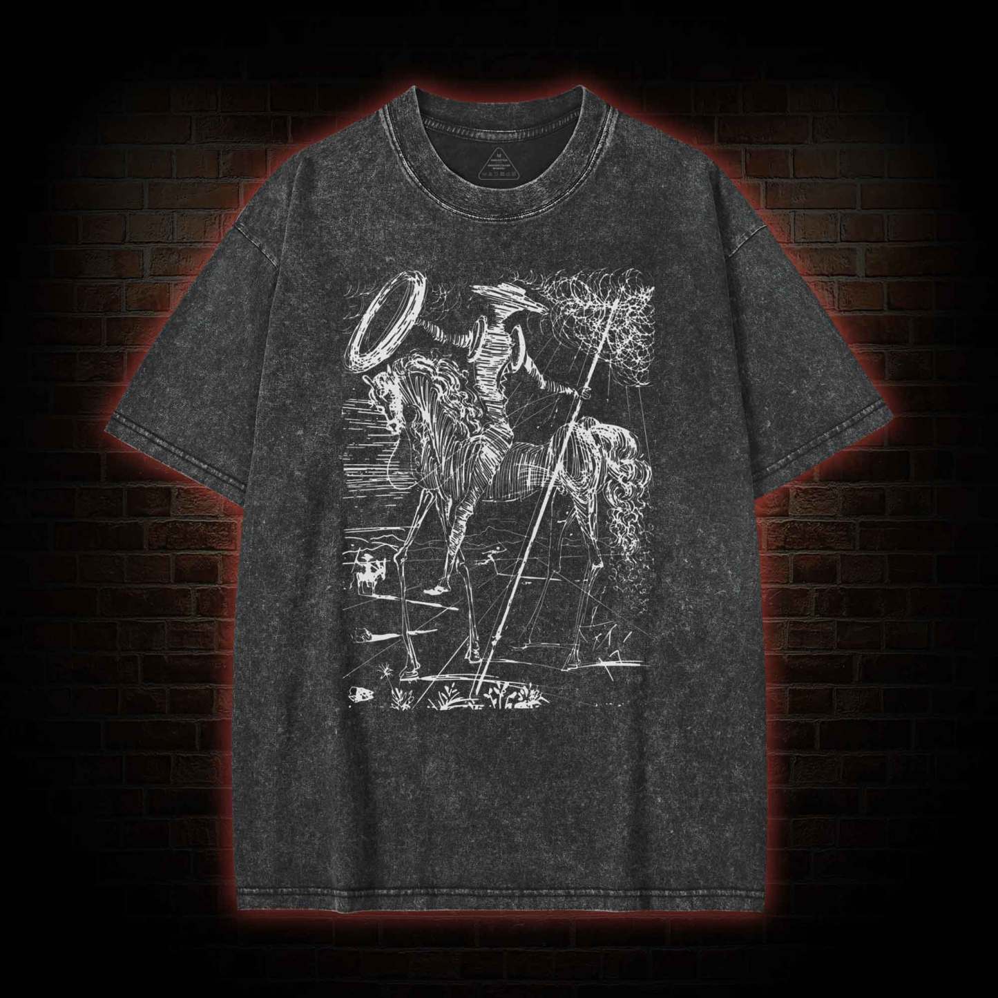 Don Quixote Washed T-shirt