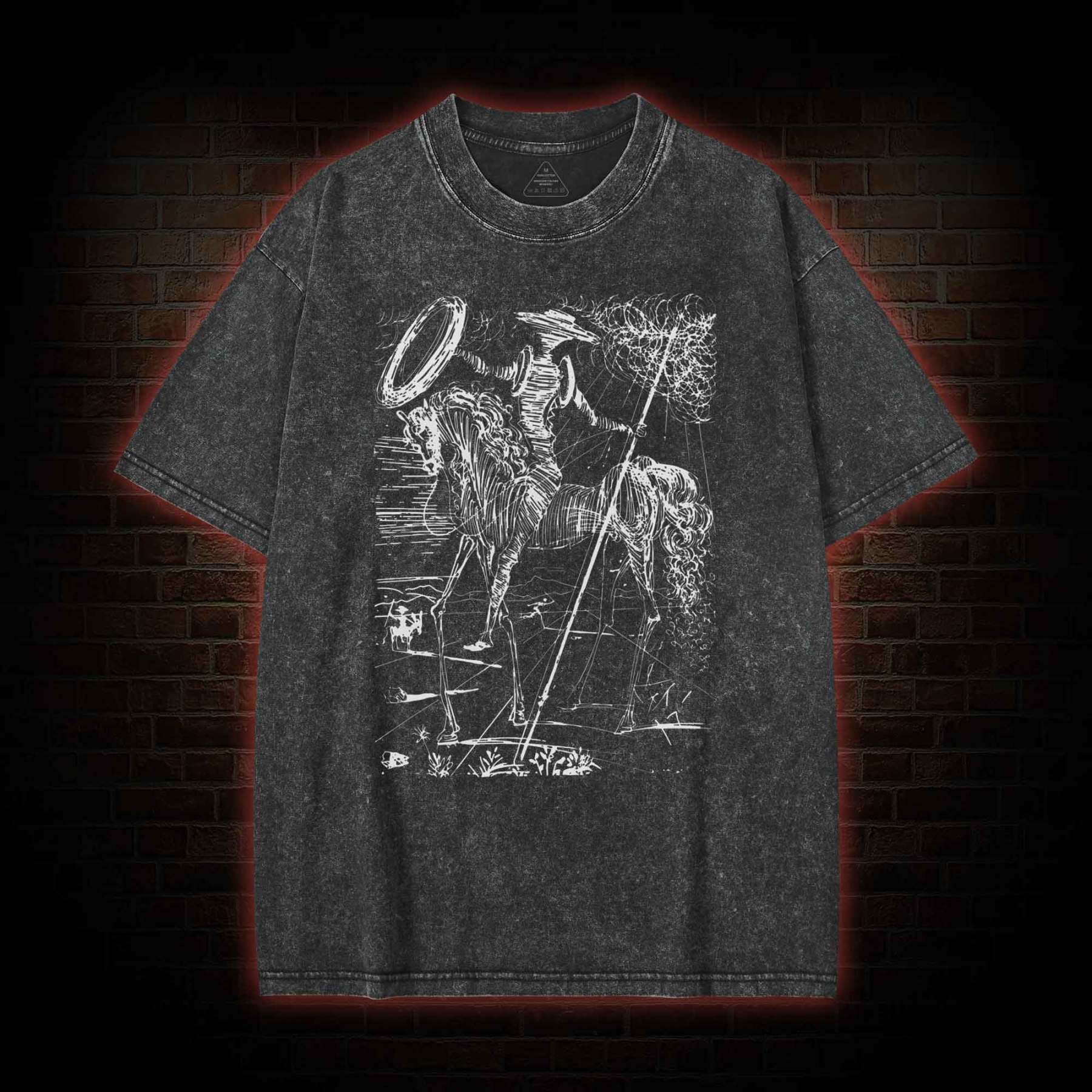 Don Quixote Washed T-shirt