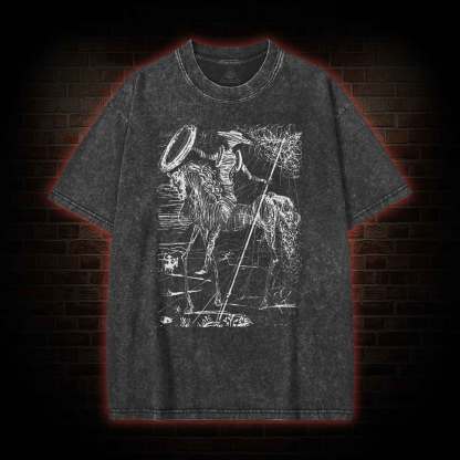 Don Quixote Washed T-shirt