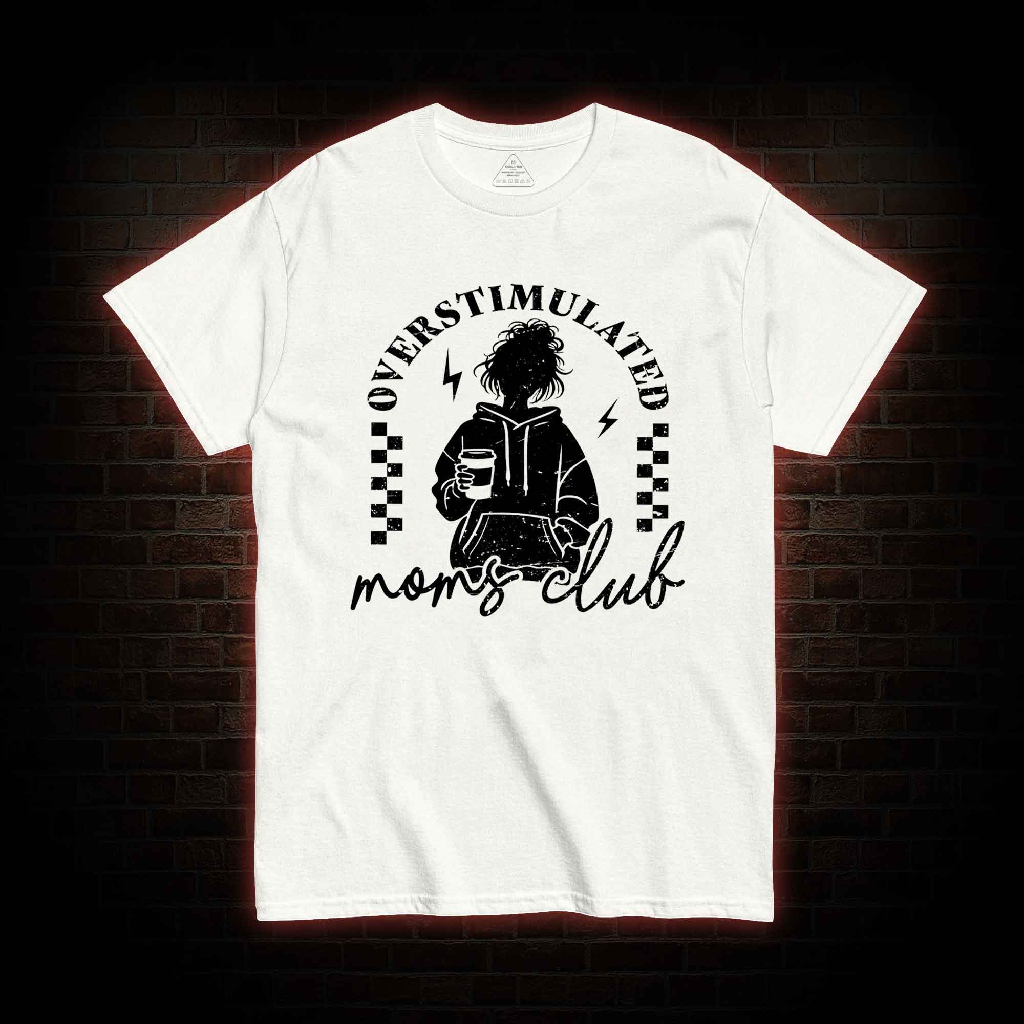 Coffee Loving Tired Mom T-shirt 