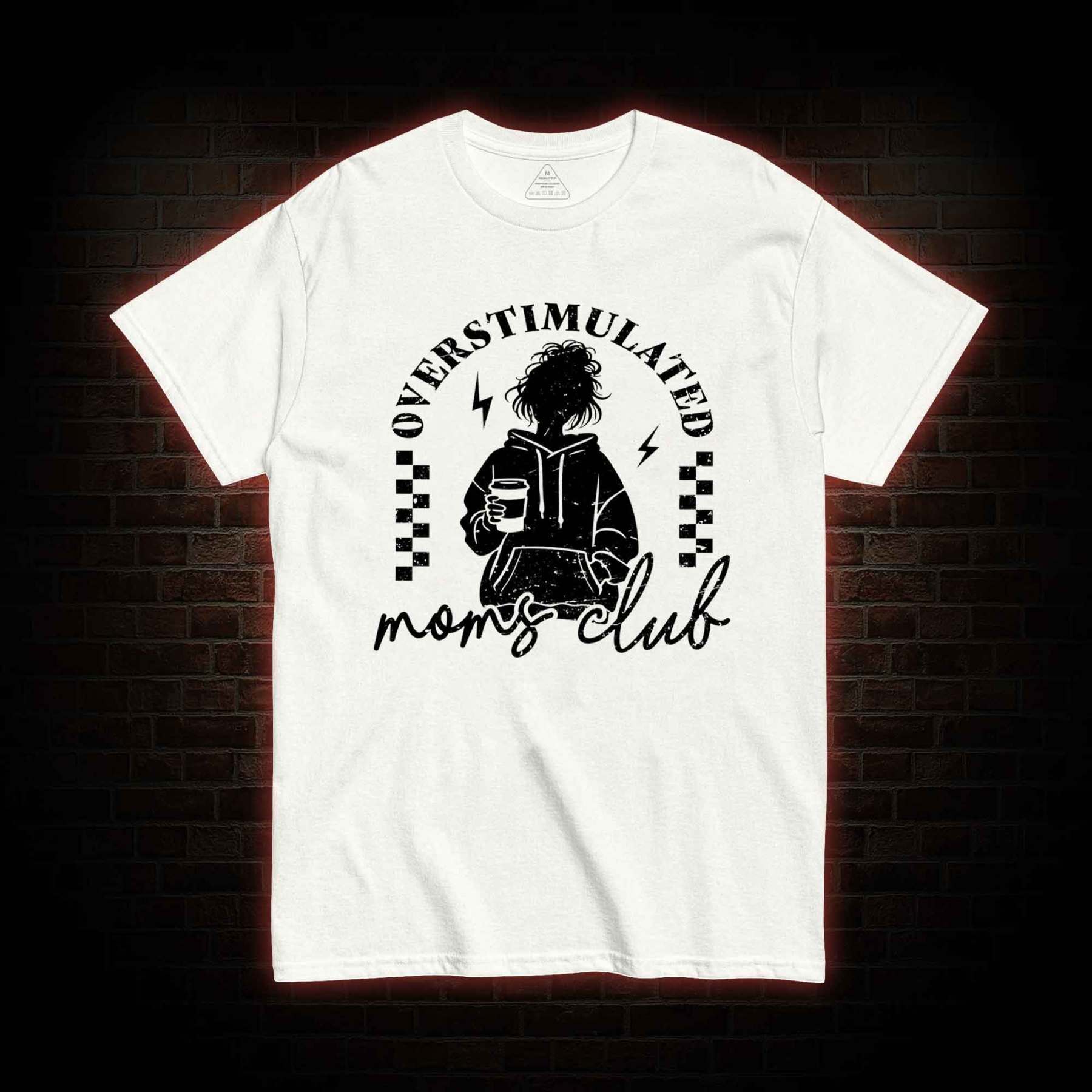 Coffee Loving Tired Mom T-shirt 