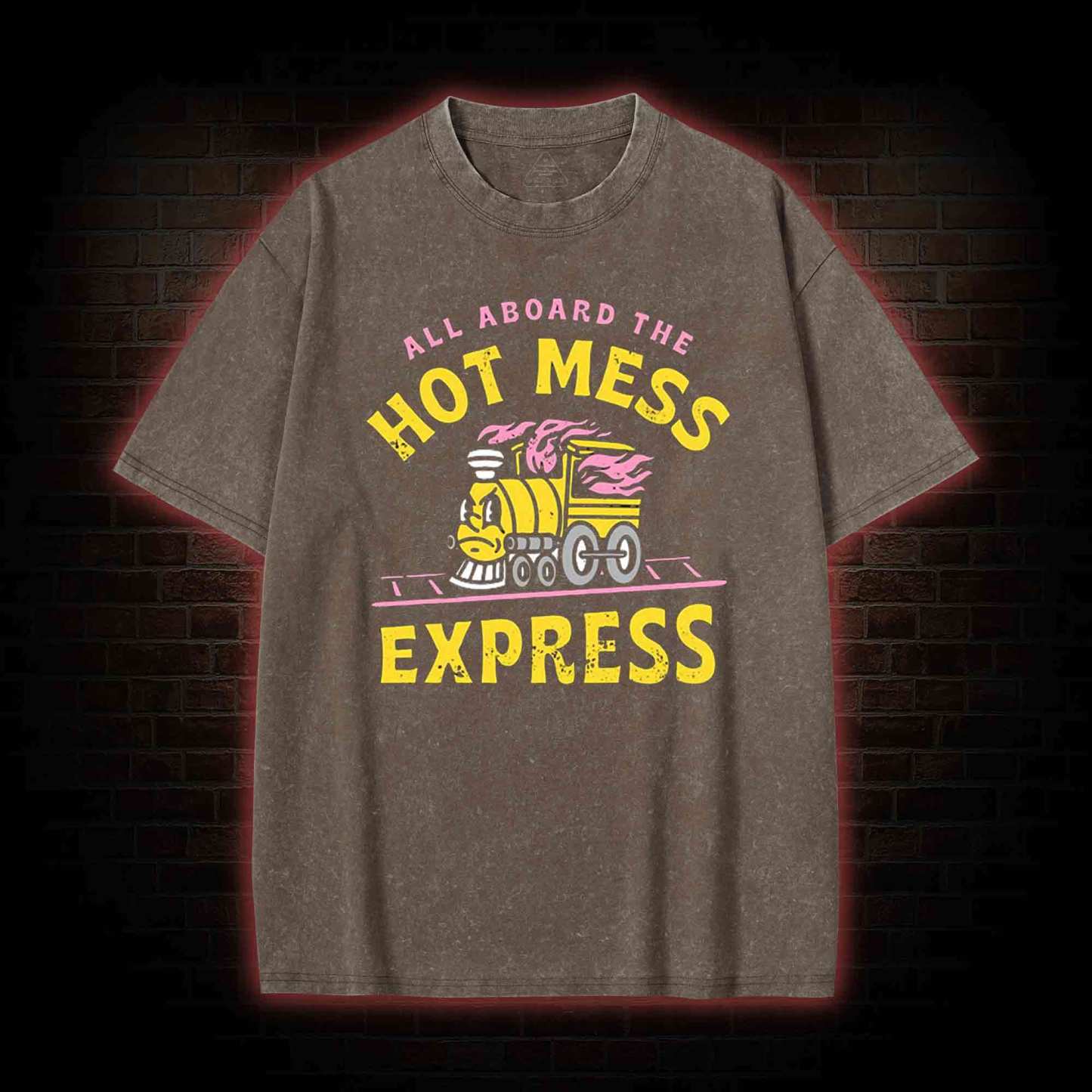 Hot Mess Express Washed T-shirt