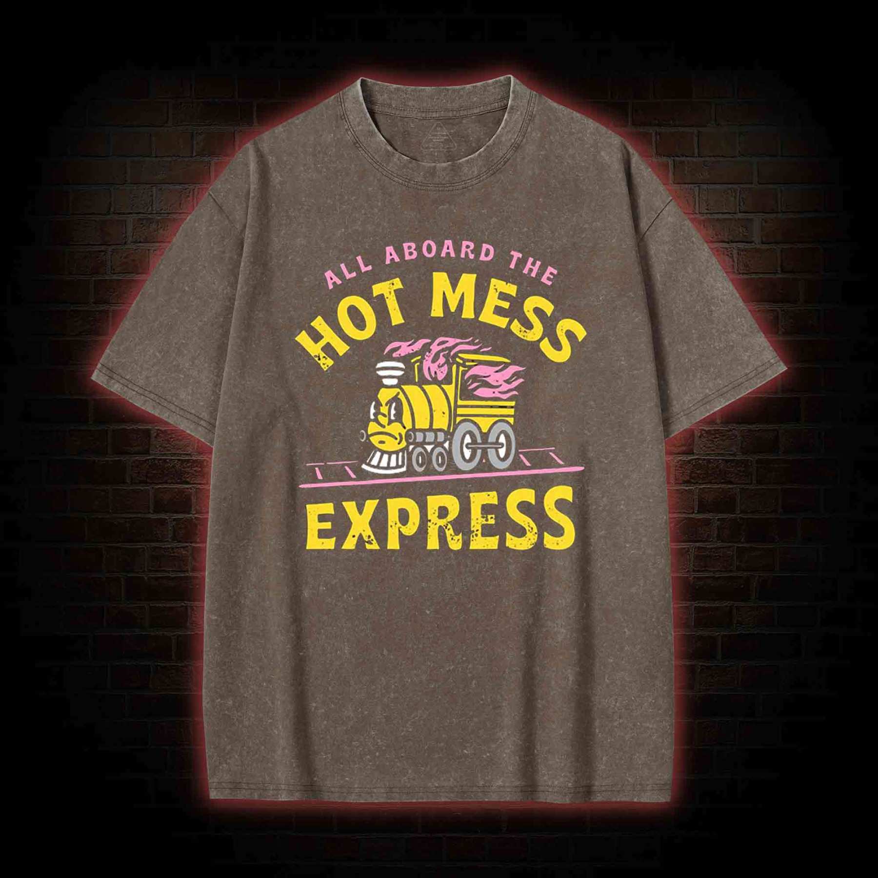 Hot Mess Express Washed T-shirt