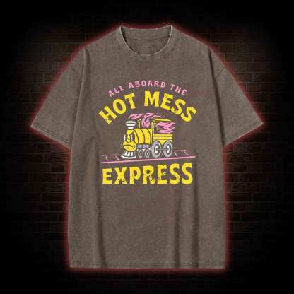 Hot Mess Express Washed T-shirt