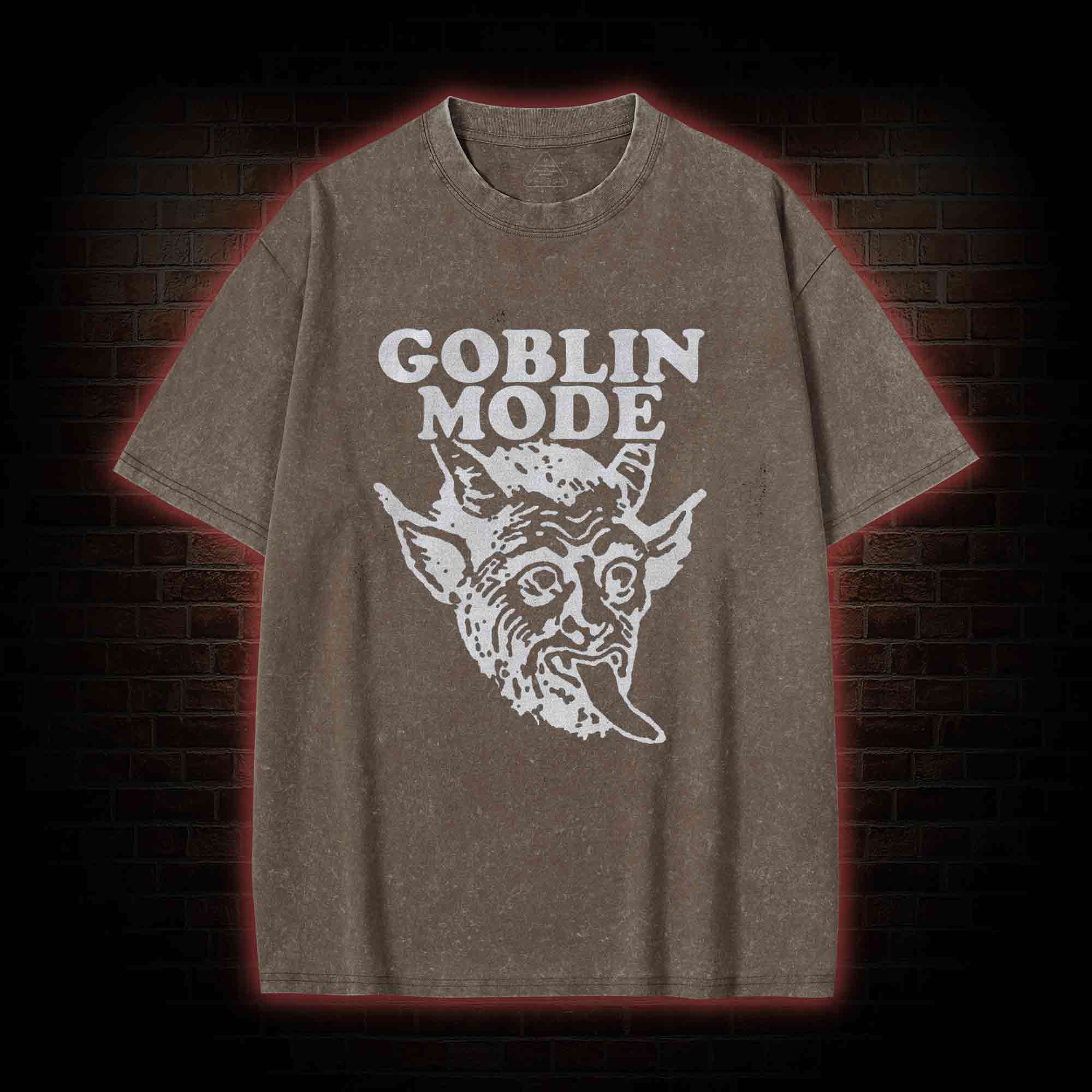Goblin Mode Washed T-shirt
