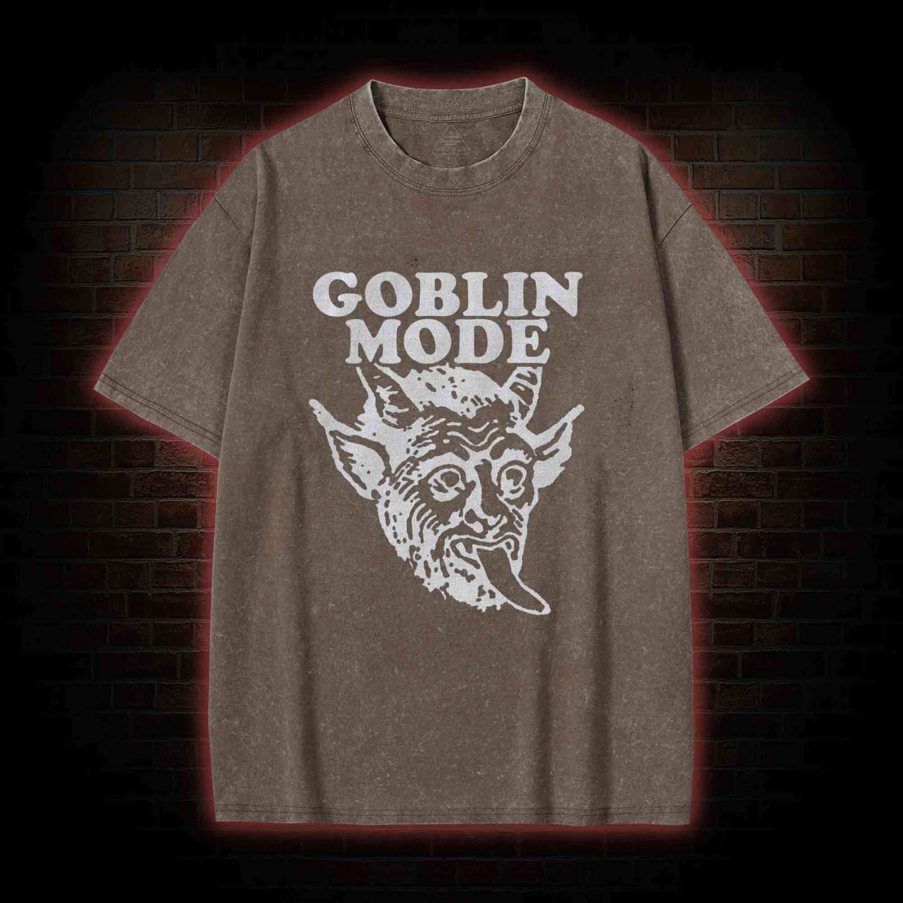 Goblin Mode Washed T-shirt