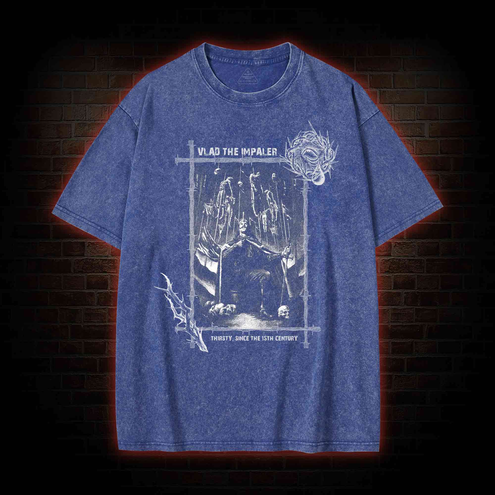 Vlad the Impaler Washed T-shirt