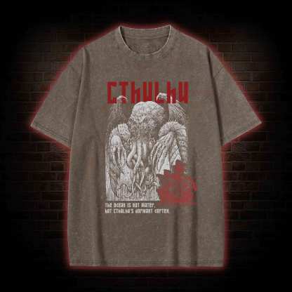 Call of Cthulhu Washed T-shirt