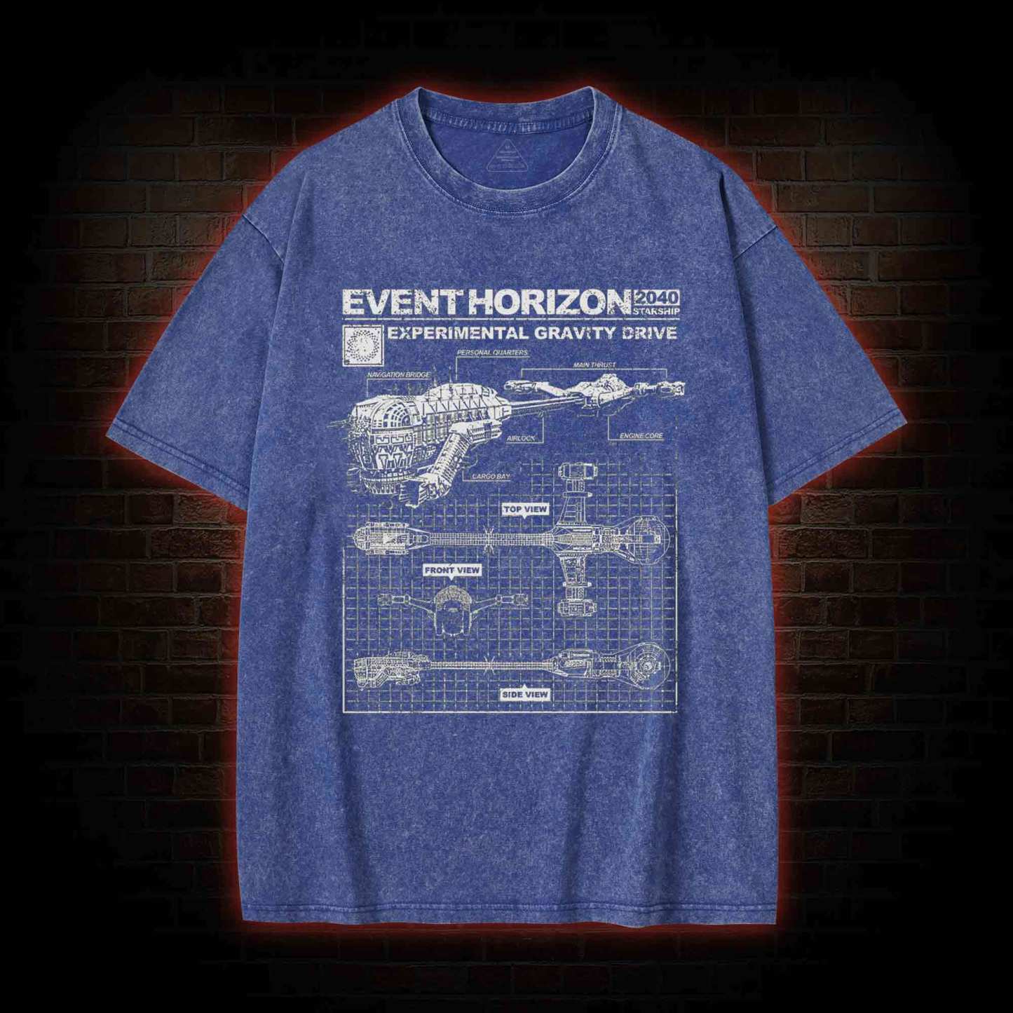 Save Yourself From Hell Washed T-shirt