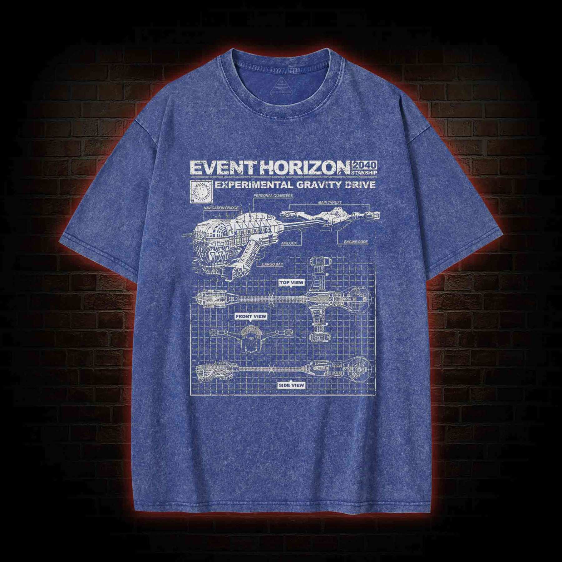 Save Yourself From Hell Washed T-shirt