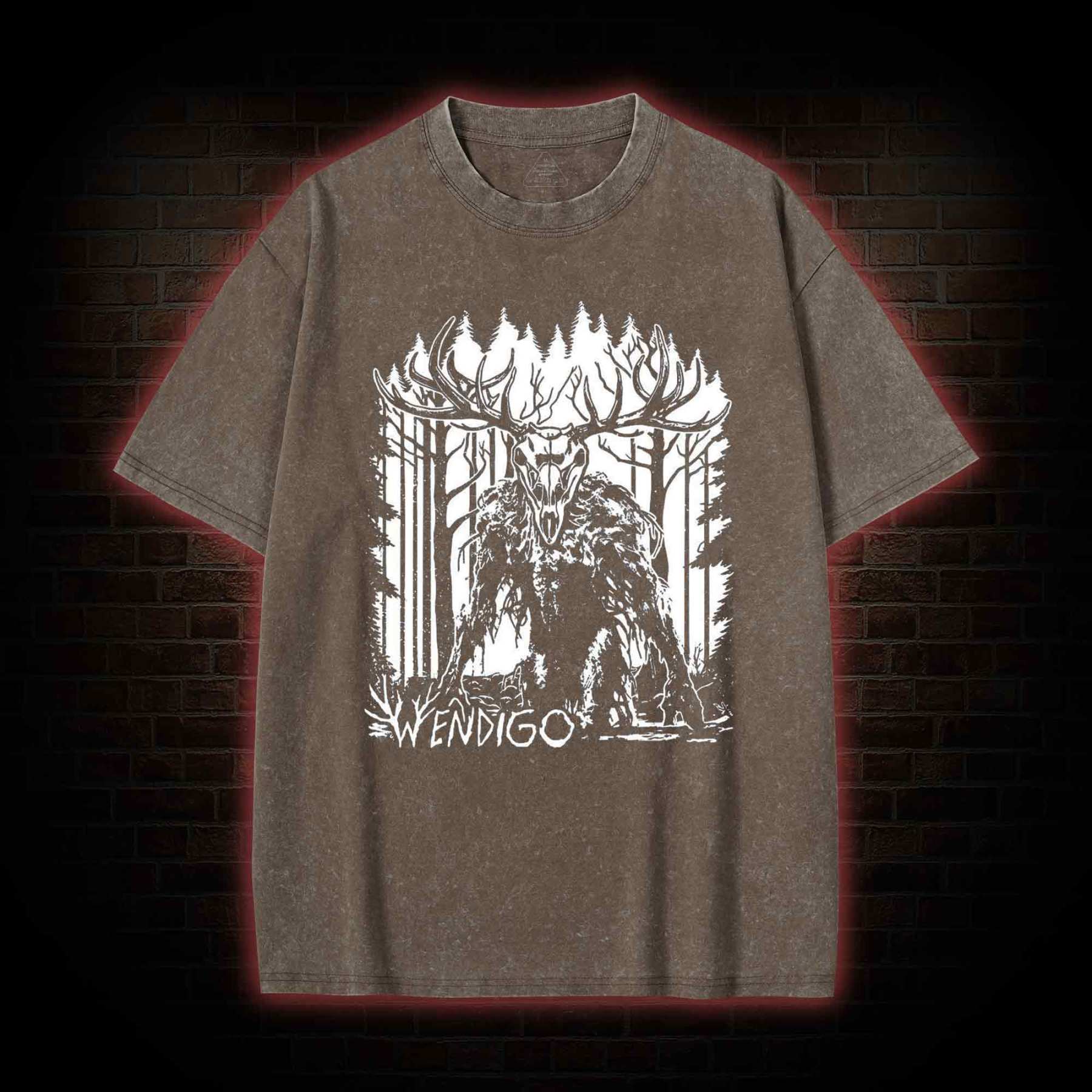 Wendigo Occult Washed T-shirt