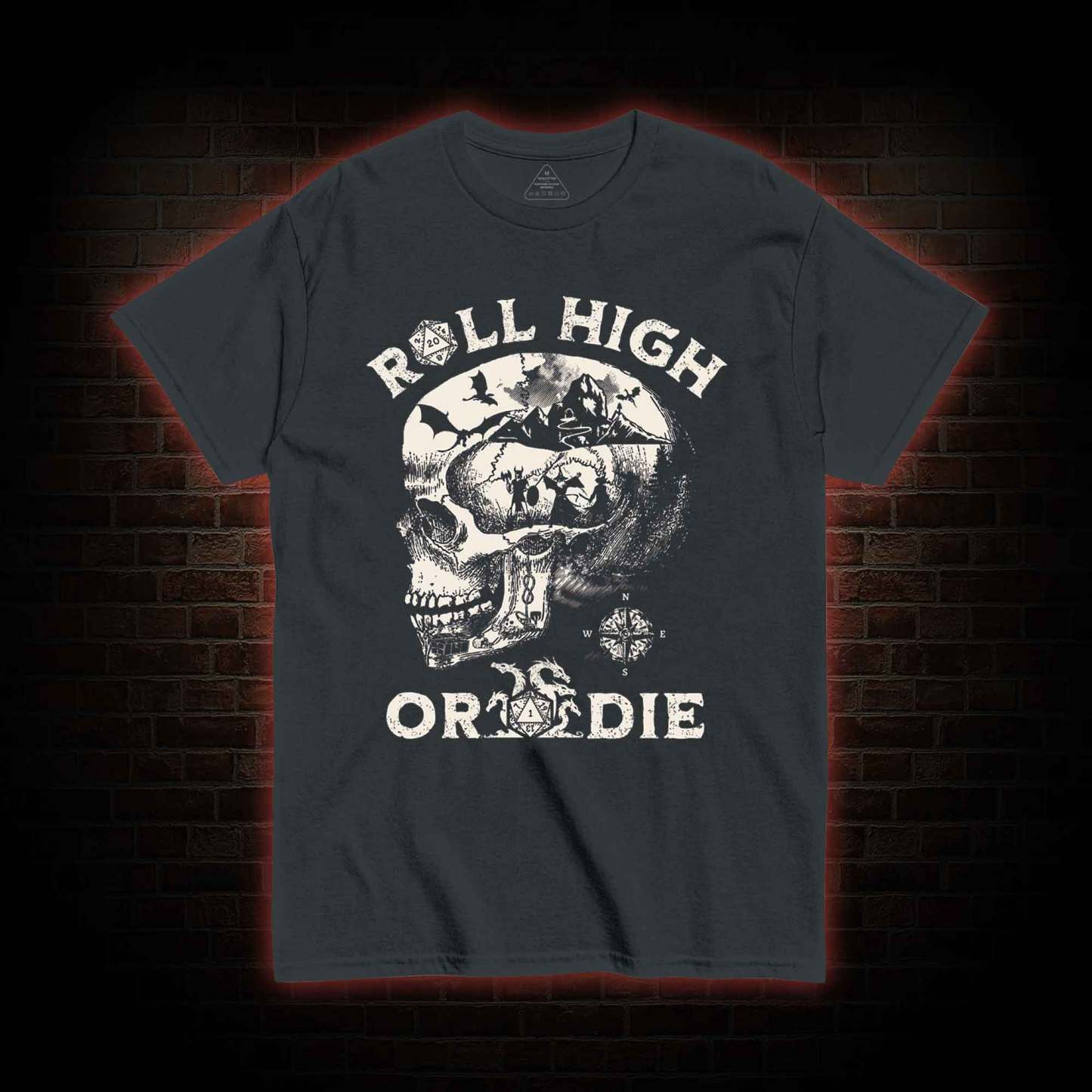 Roll High Or Die T-shirt 