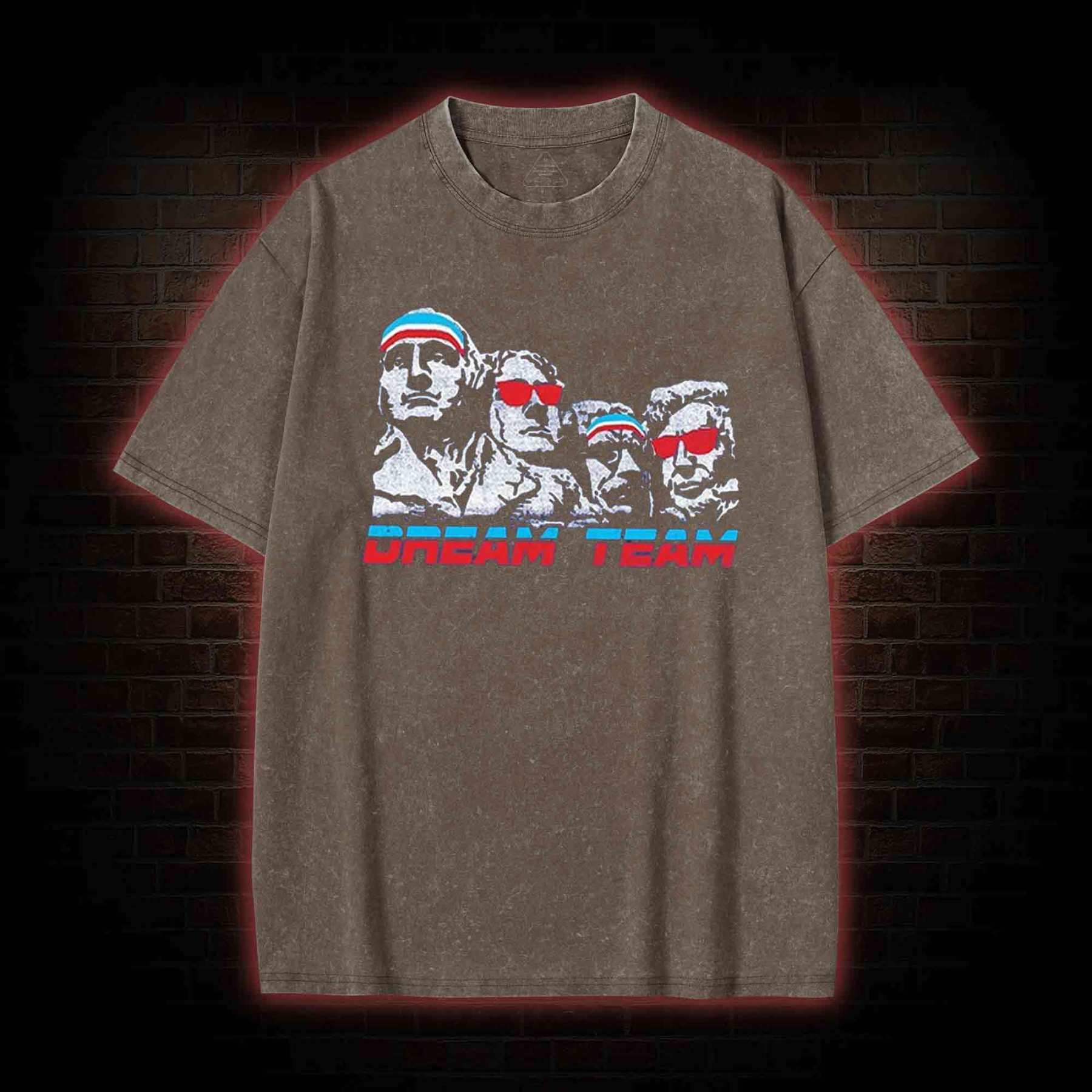 Dream Team Rushmore Washed T-shirt