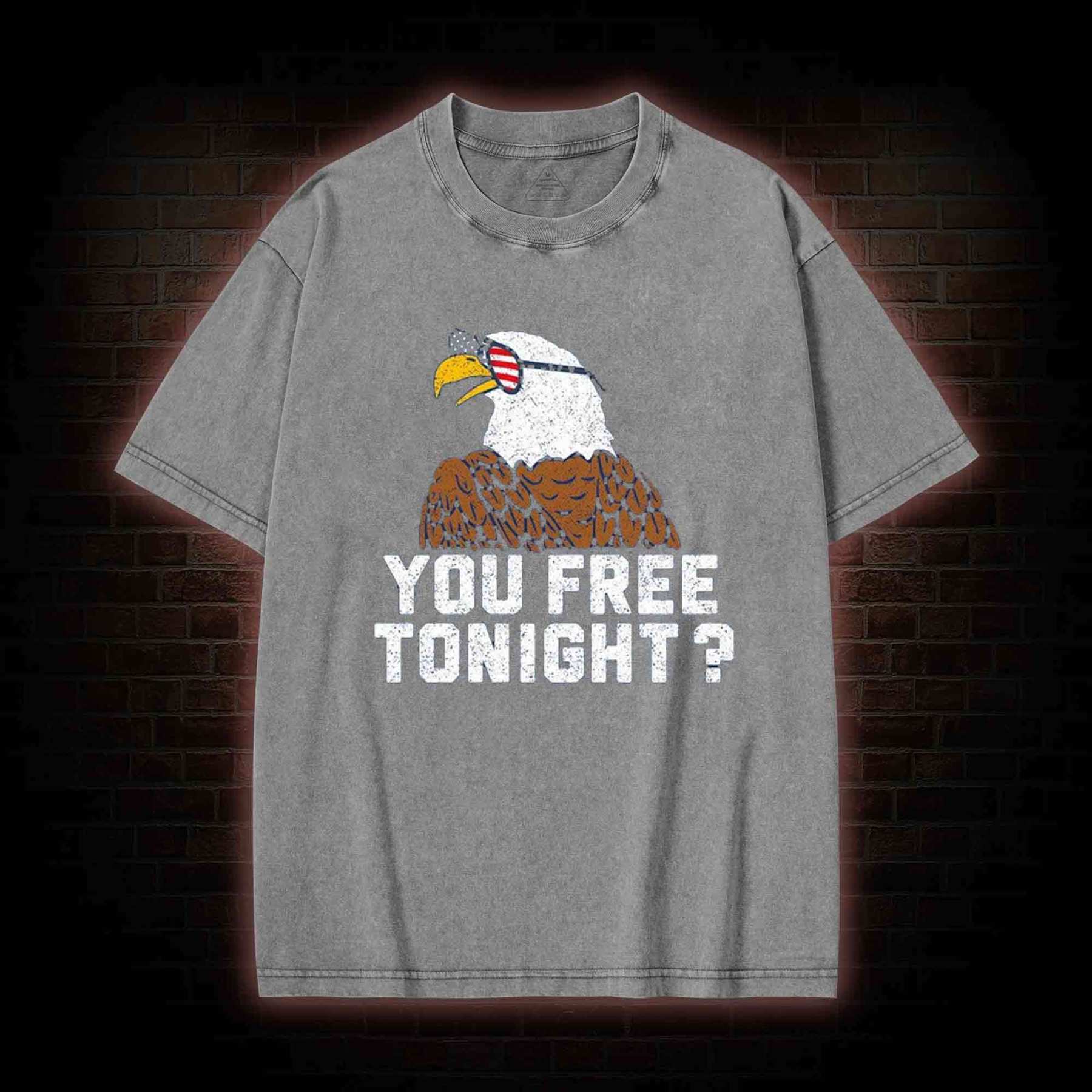 You Free Tonight Washed T-shirt
