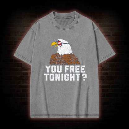 You Free Tonight Washed T-shirt