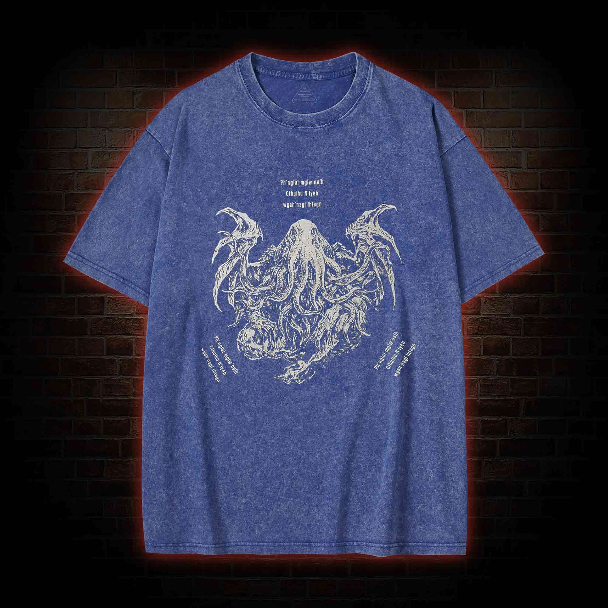 Cthulhu Cultist Washed T-shirt
