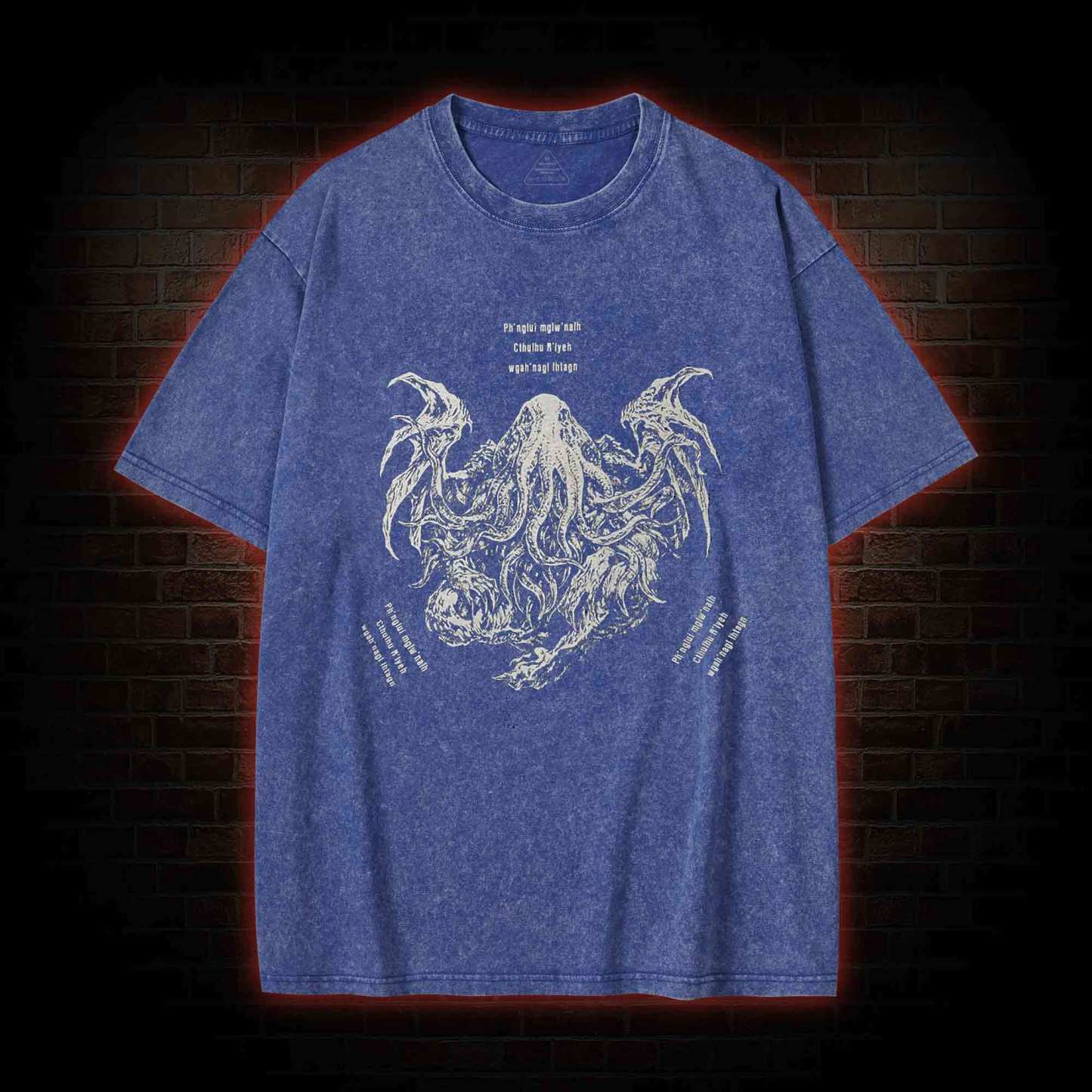 Cthulhu Cultist Washed T-shirt