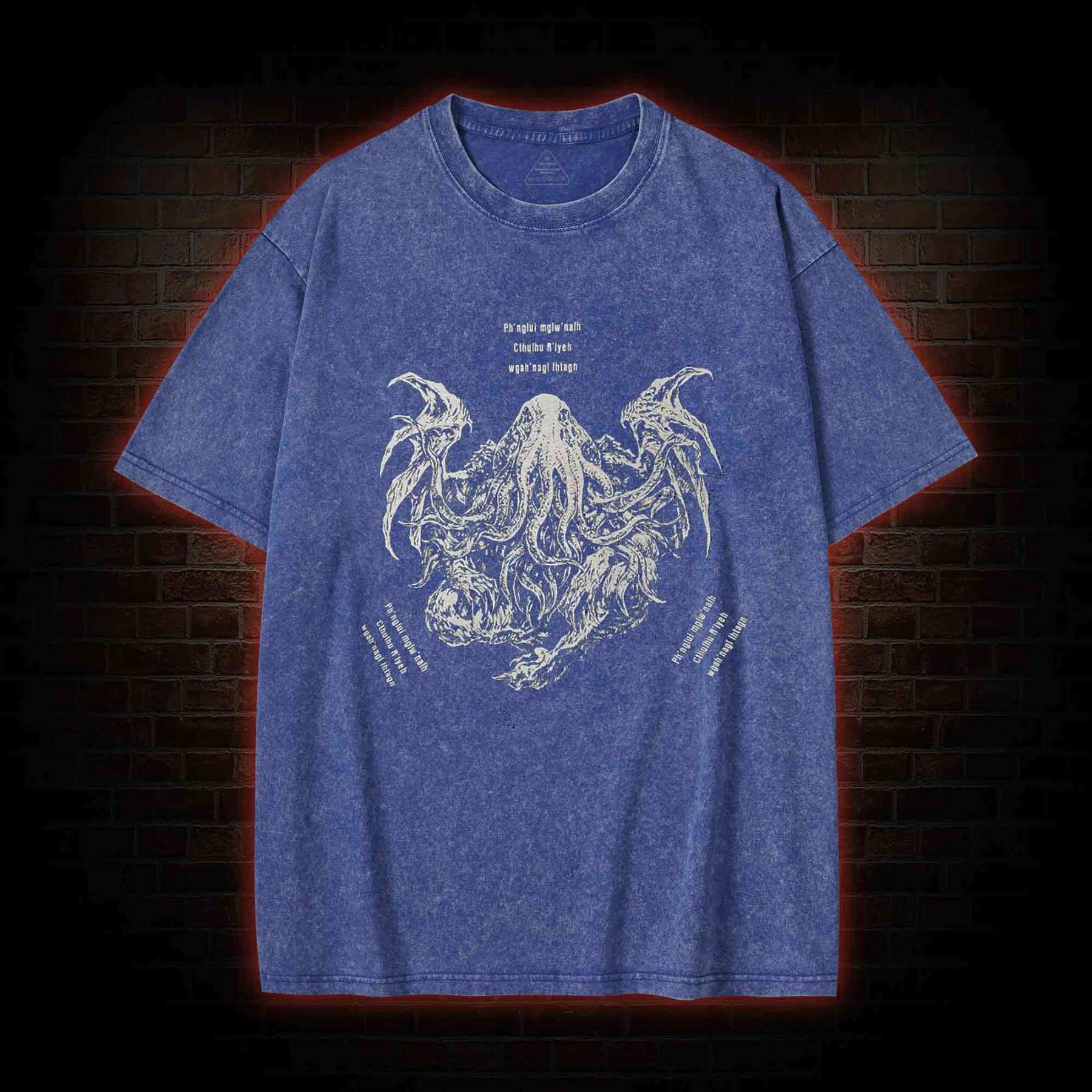 Cthulhu Cultist Washed T-shirt