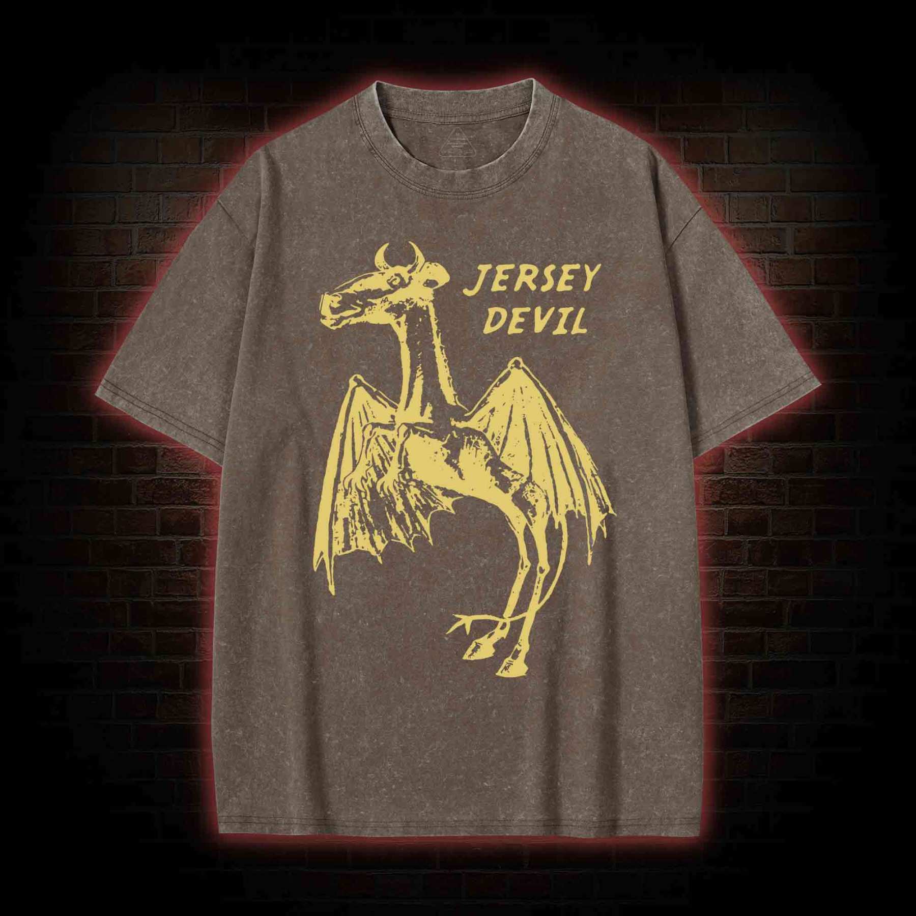 Jersey Devil Washed T-shirt