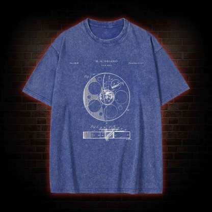 Film Reel Washed T-shirt