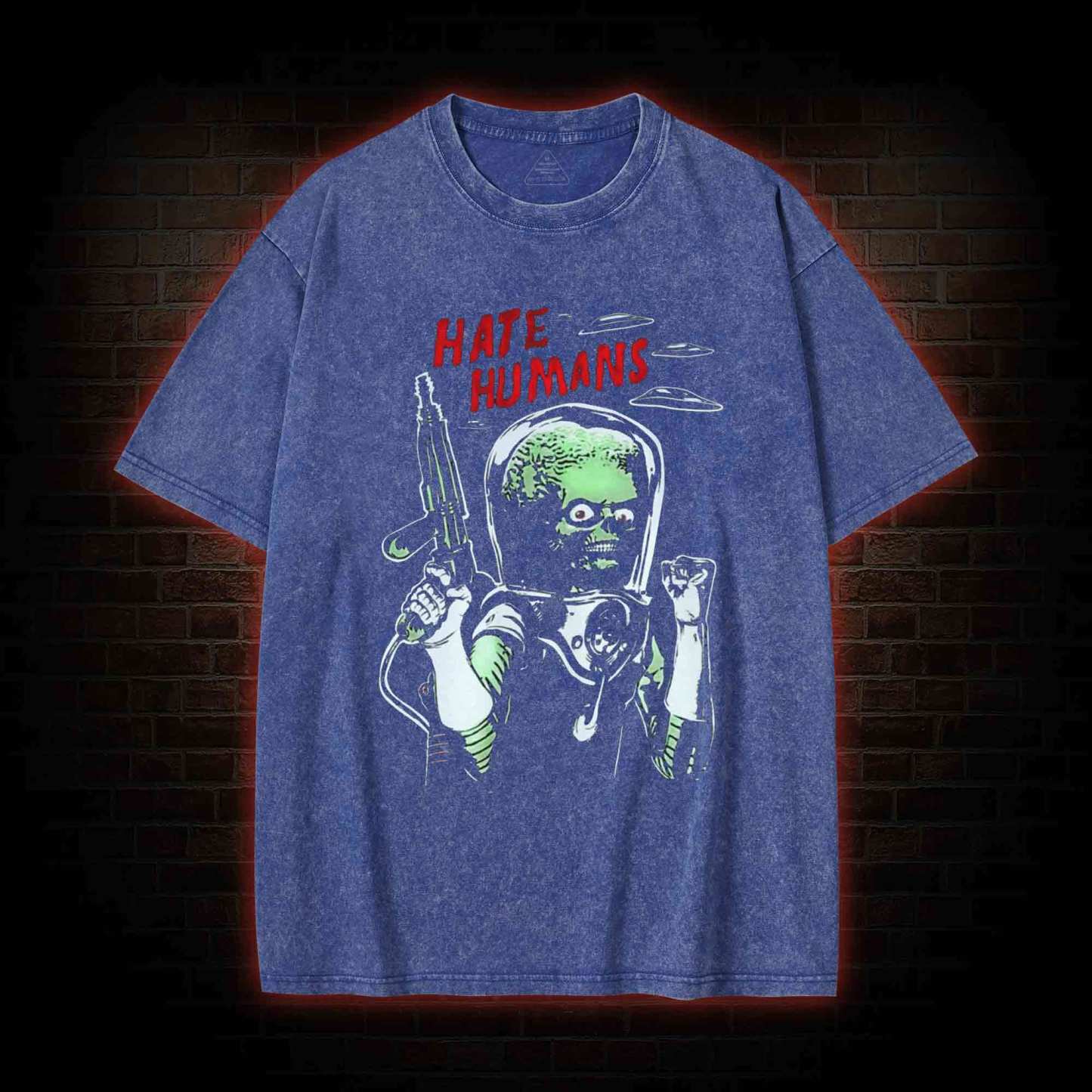 Hate Humans Washed T-shirt