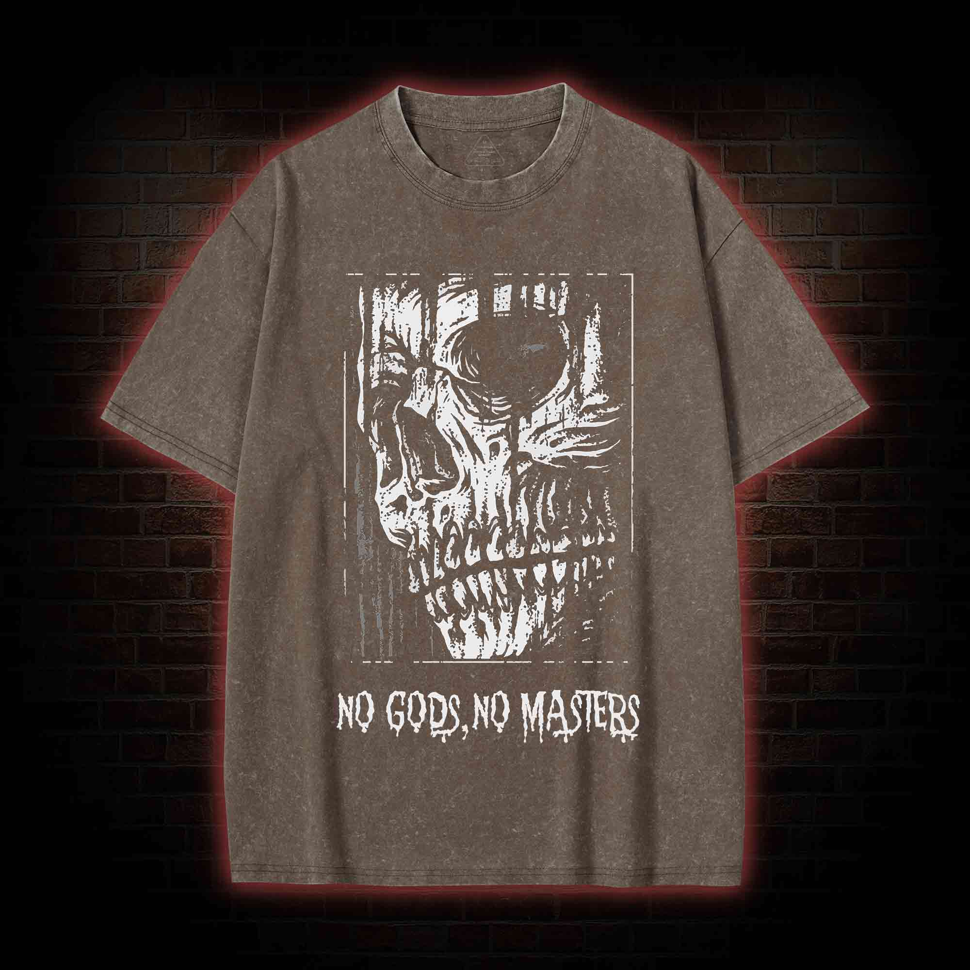 No Gods No Masters Washed T-shirt
