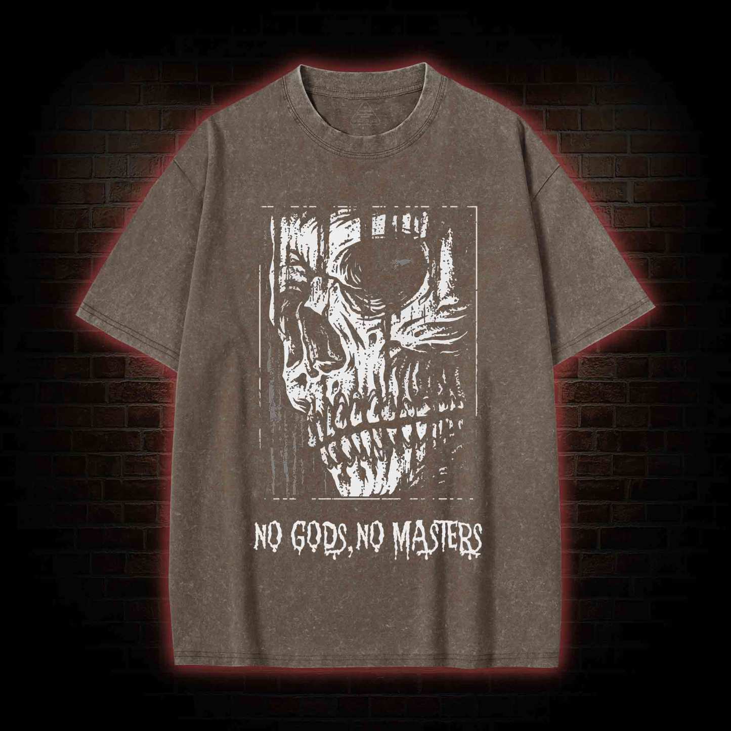 No Gods No Masters Washed T-shirt