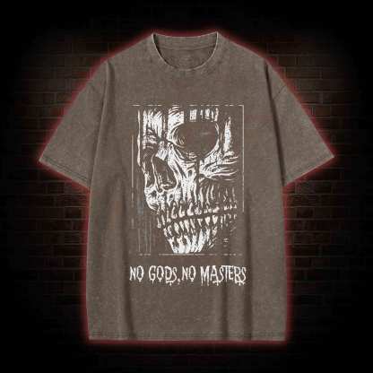 No Gods No Masters Washed T-shirt