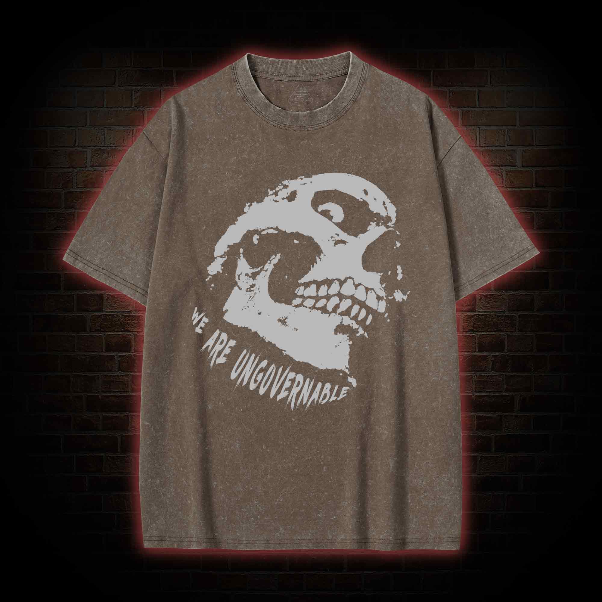 We are Ungovernable Washed T-shirt