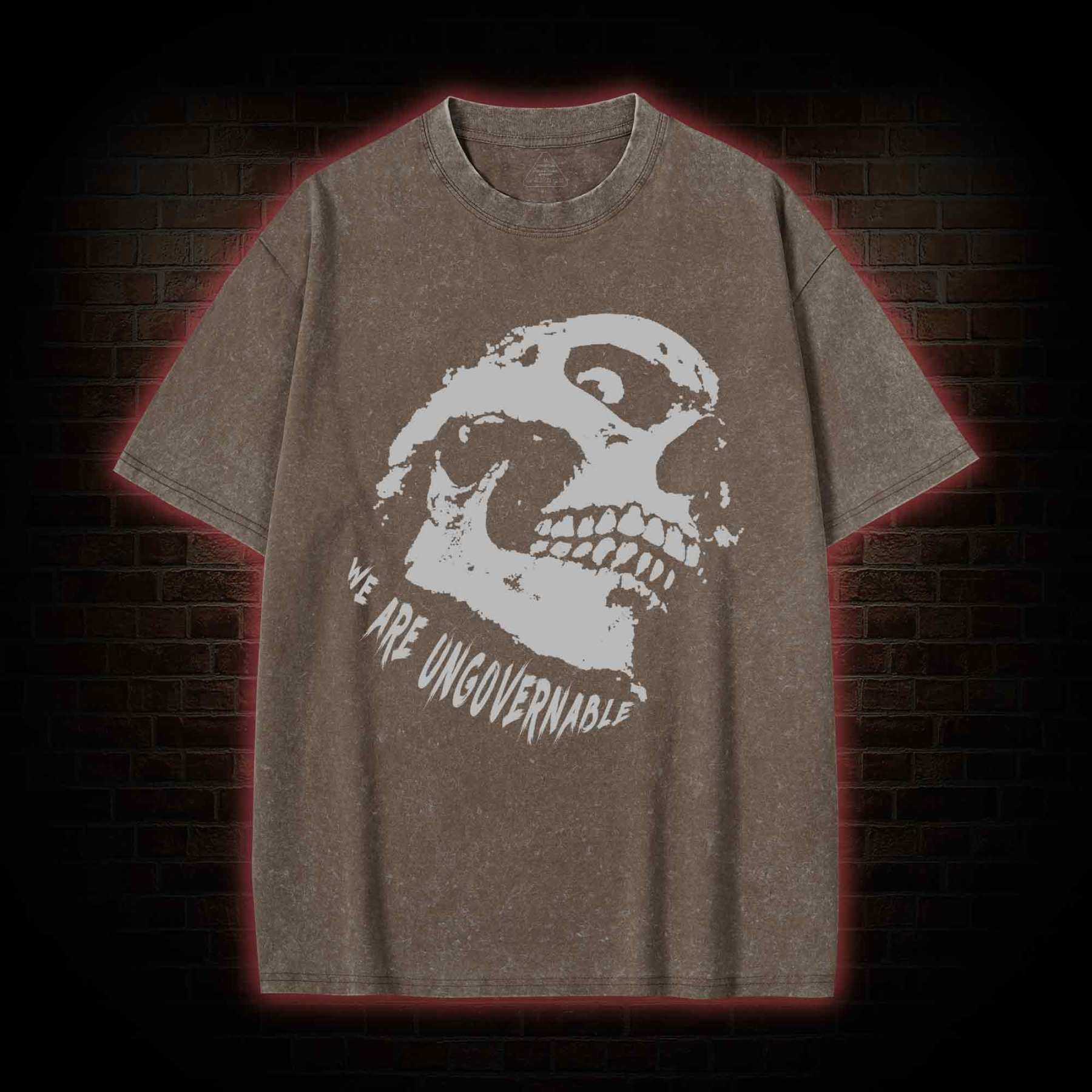 We are Ungovernable Washed T-shirt