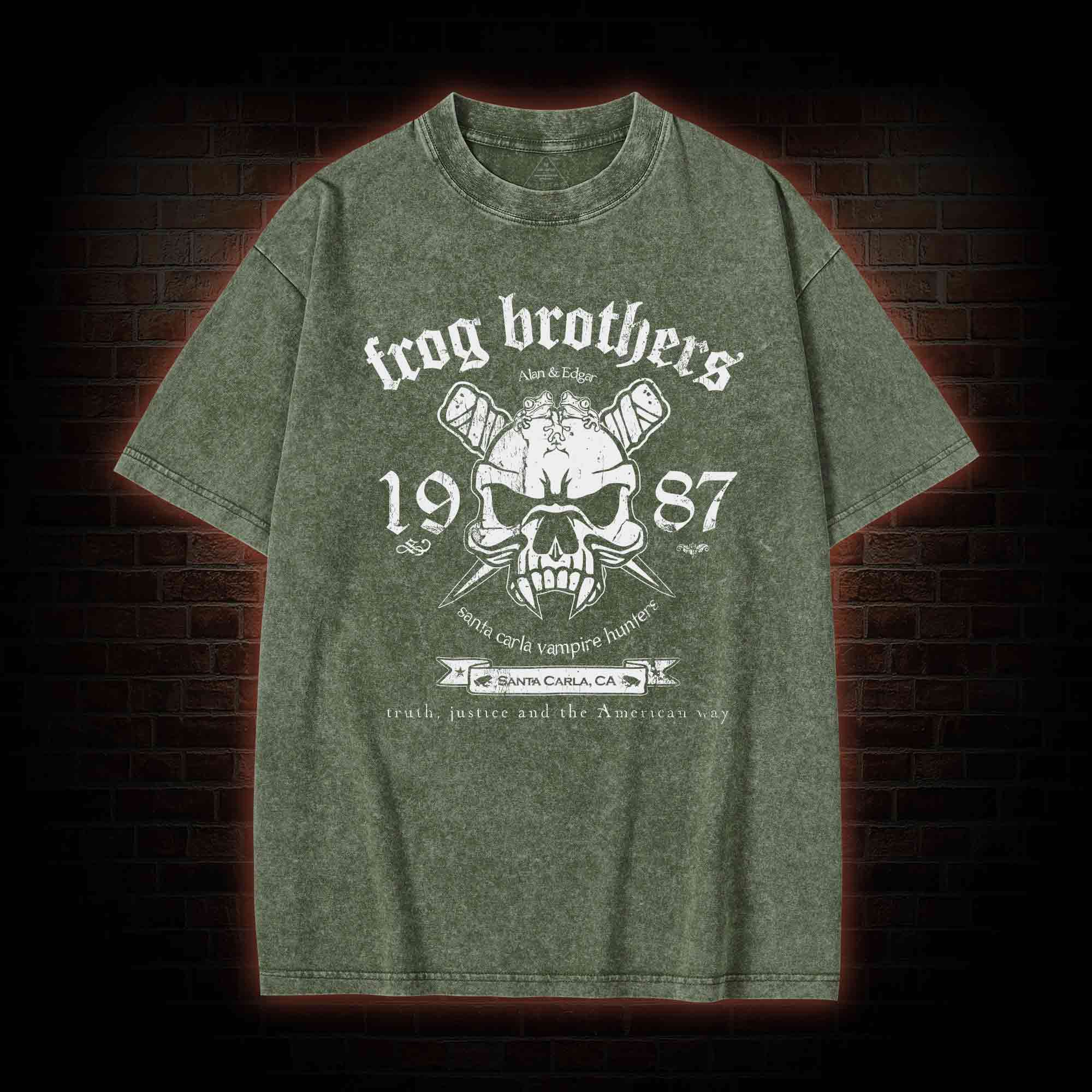 Frog Brothers Washed T-shirt